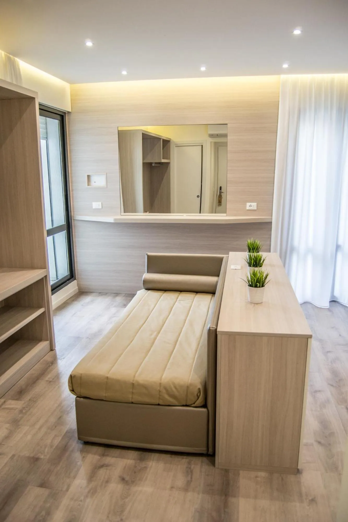 Bed in Hotel Atlantico