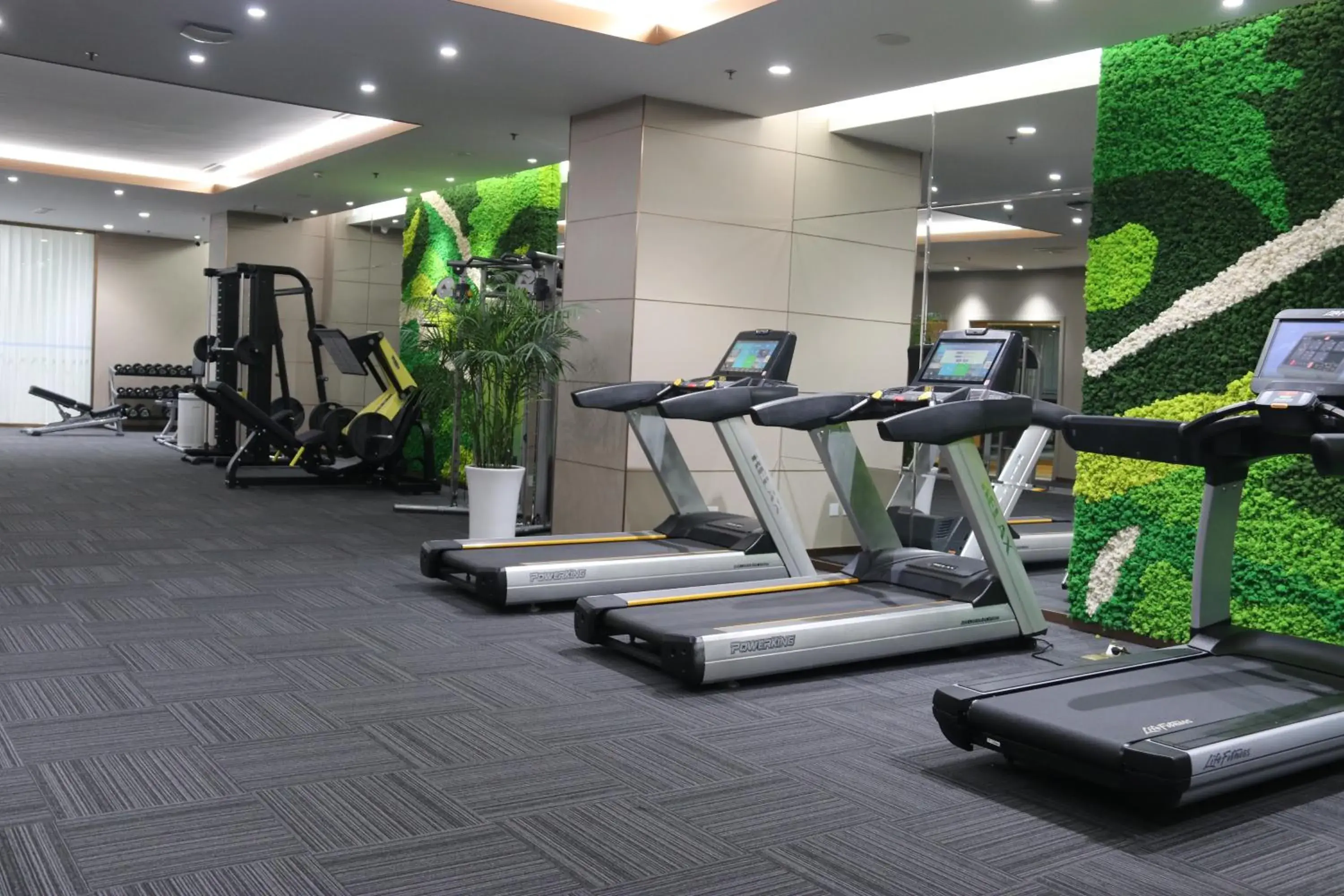 Fitness centre/facilities in Wyndham Qingdao l Free Fixed-Time Shuttle Service Between Hotel and Airport & North Railway Station l Outdoor Children's Amusement Park l 1-Hour Play Snooker or Table Tennis Fitness centre/facilities in Wyndham Qingdao l Free Fixed-Time Shuttle Service Between Hotel and Airport & North Railway Station l Outdoor Children's Amusement Park l 1-Hour Play Snooker or Table Tennis