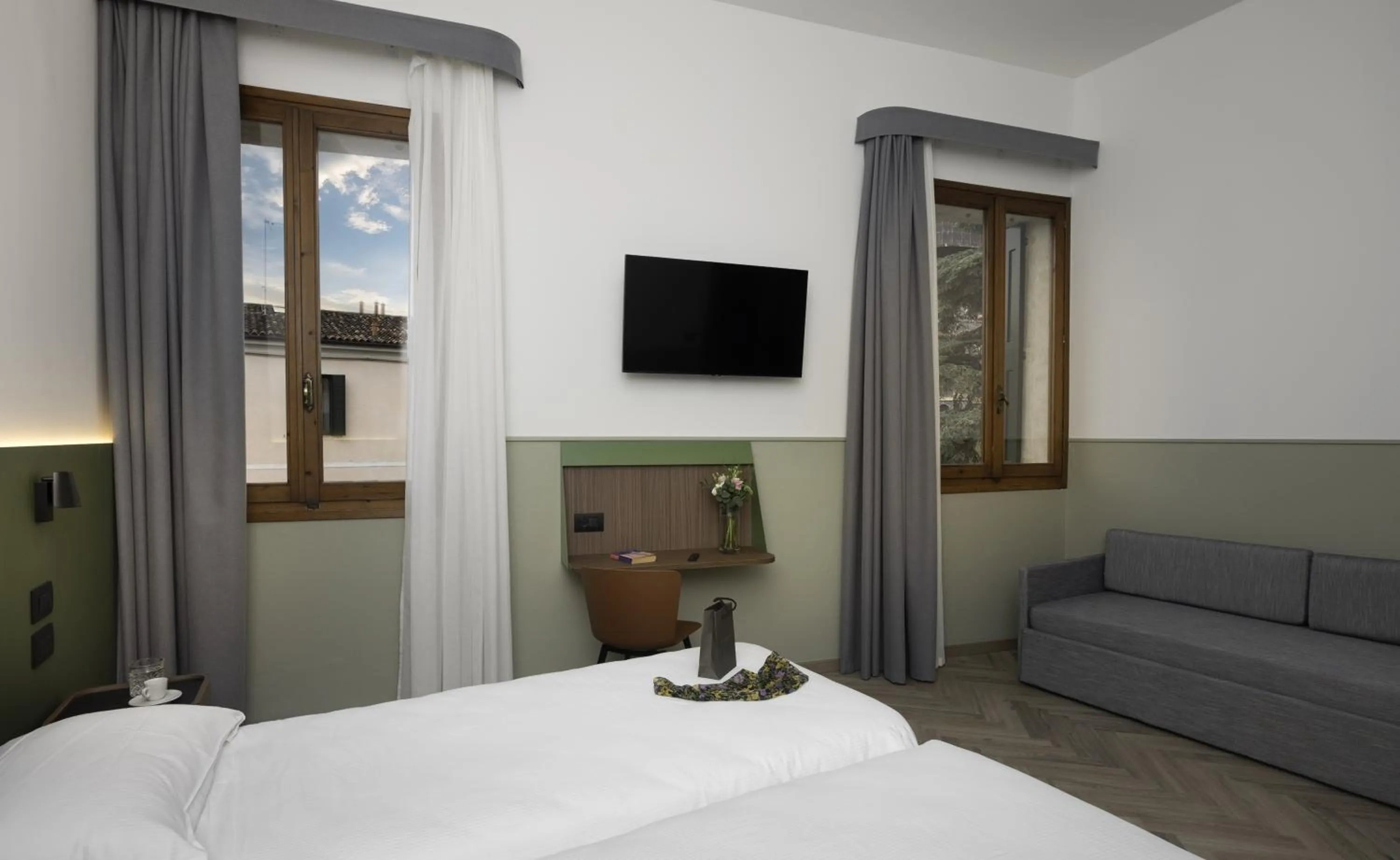 Bed in Hotel Casa Del Pellegrino