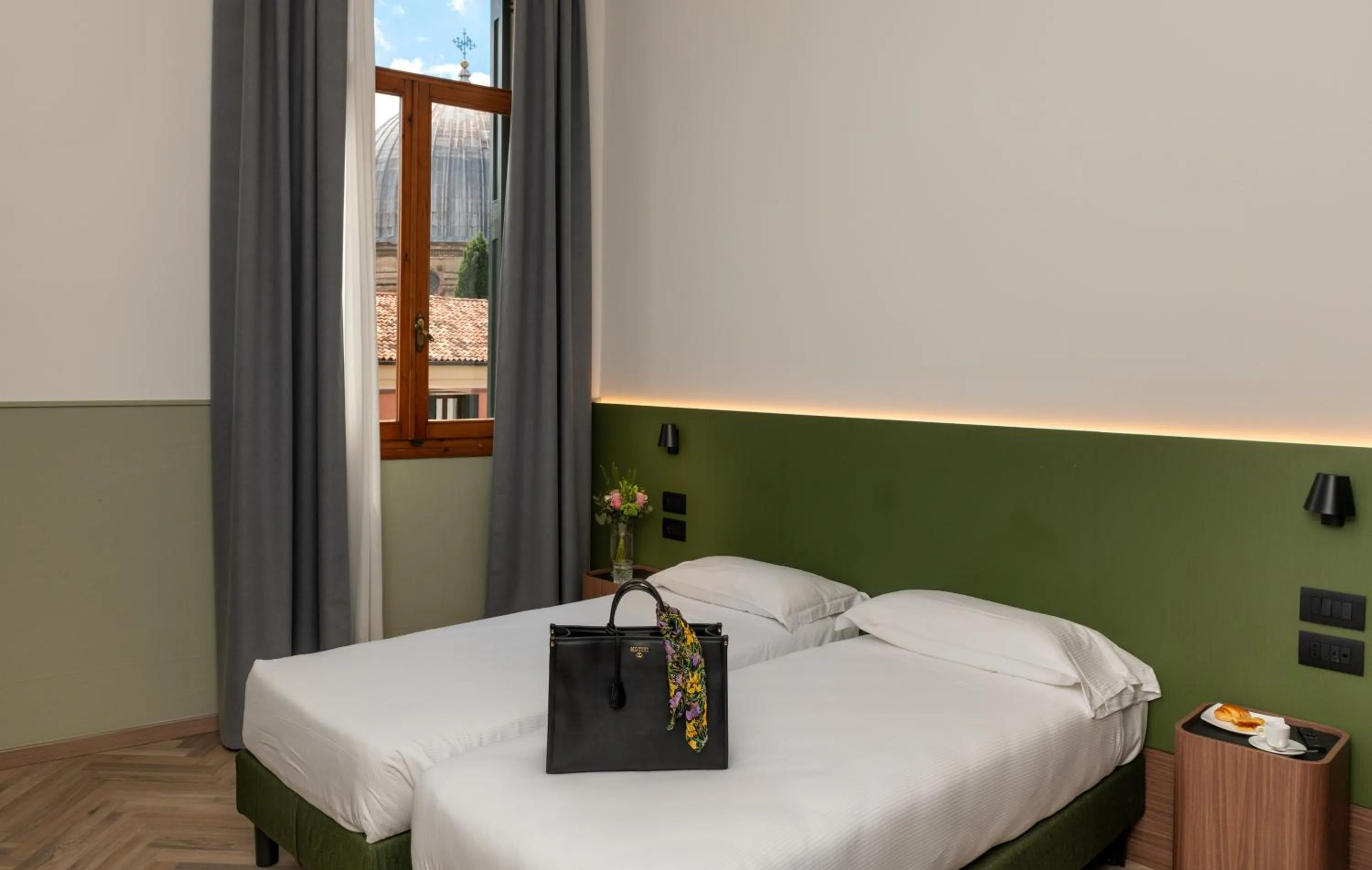 Bed in Hotel Casa Del Pellegrino