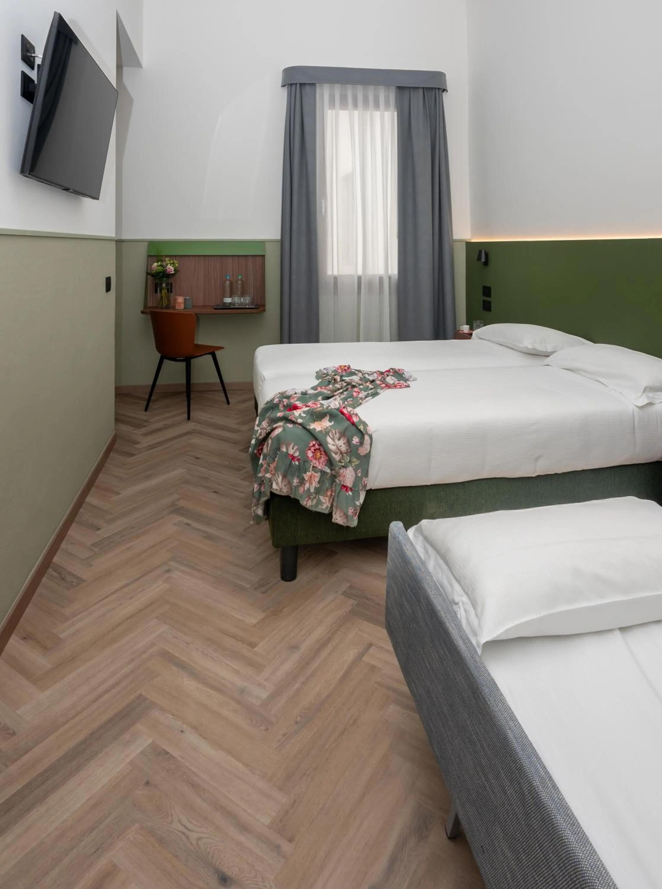 Bed in Hotel Casa Del Pellegrino