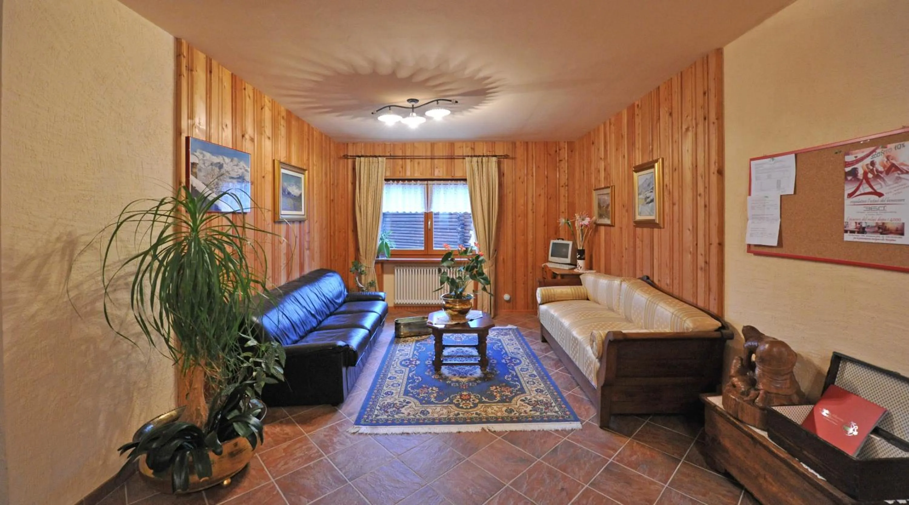 Lobby or reception, Bed in Family Apartments Le Chalet