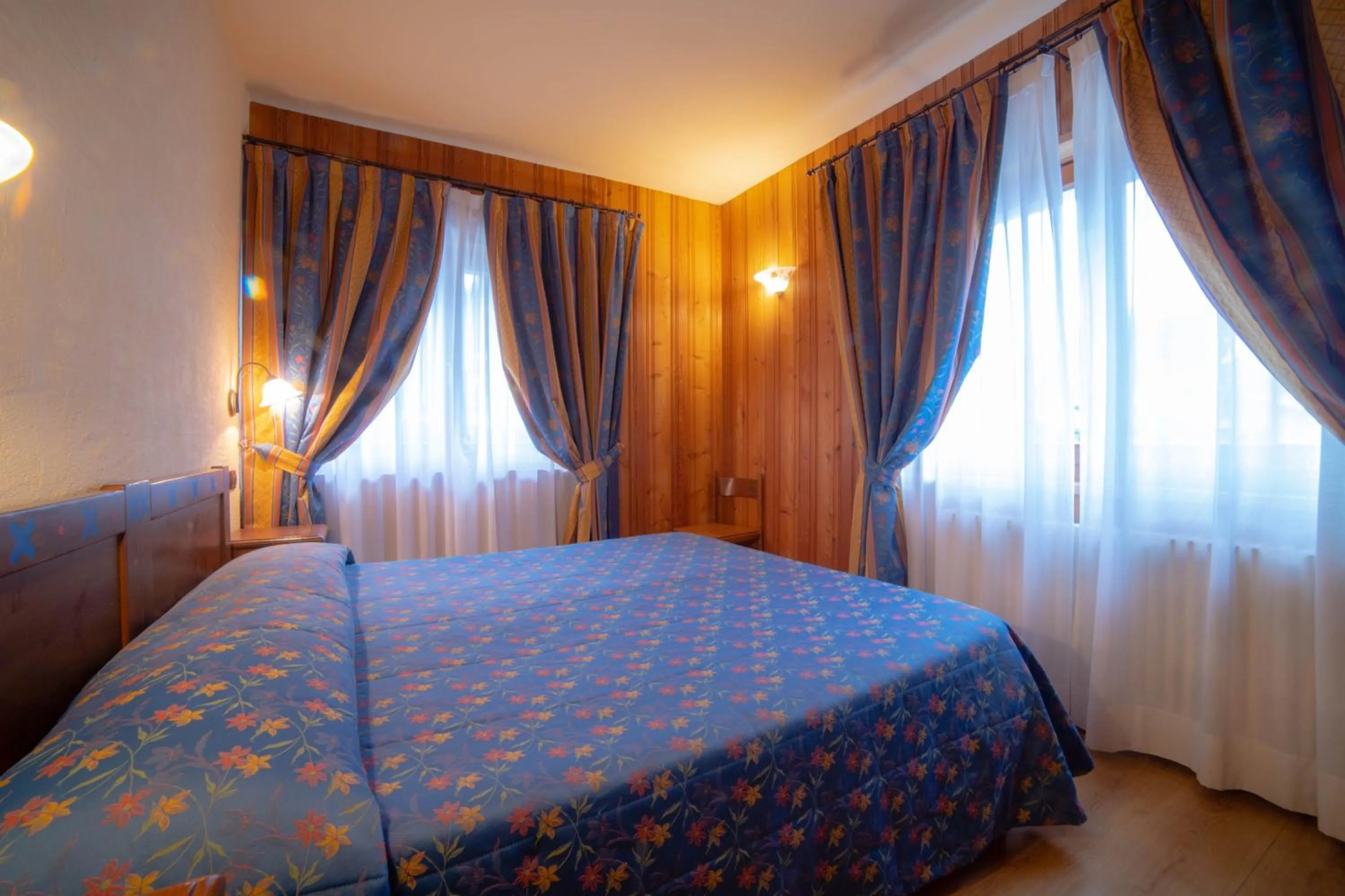 Bedroom, Bed in Family Apartments Le Chalet