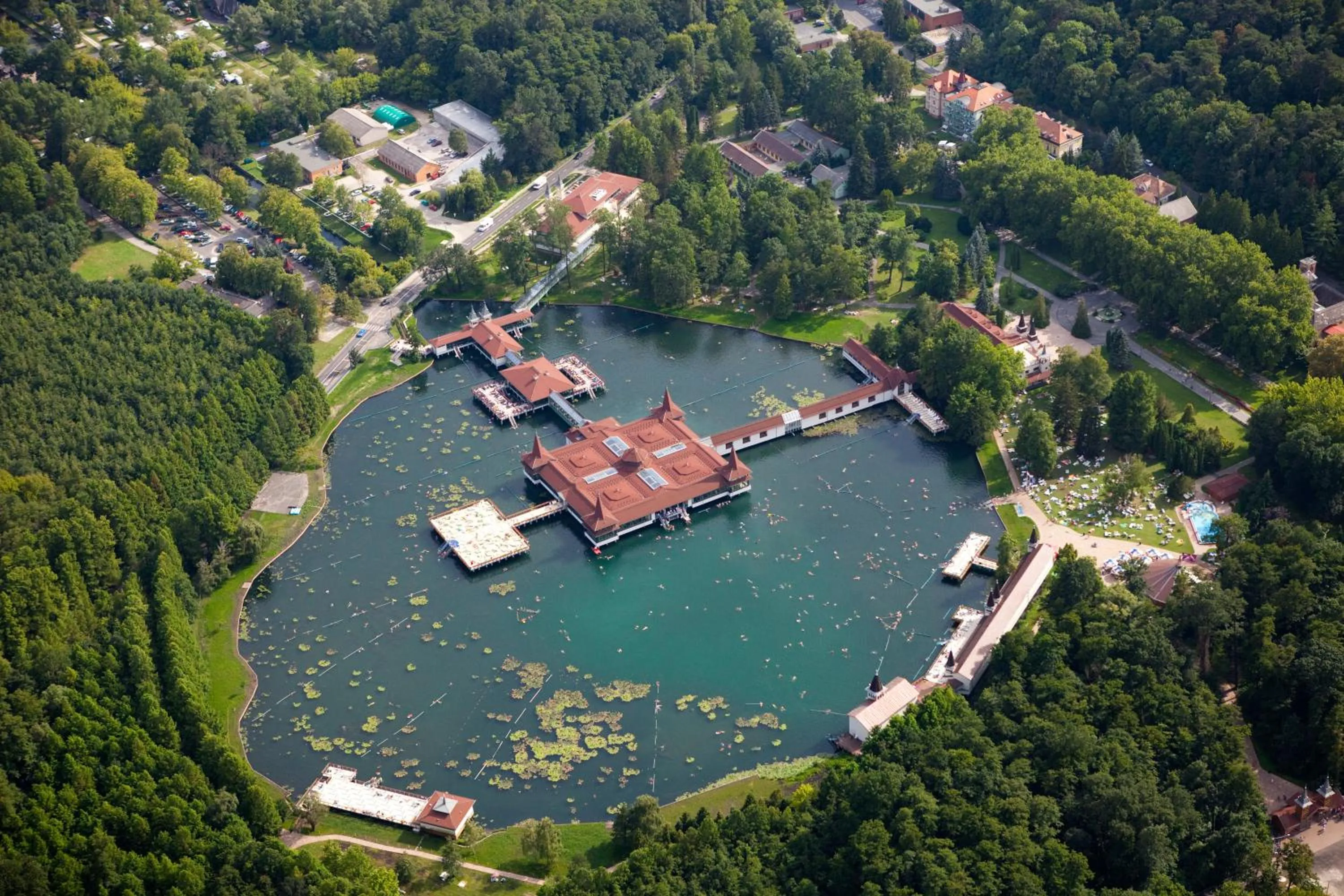 Bird's eye view in Hotel Spa Hévíz
