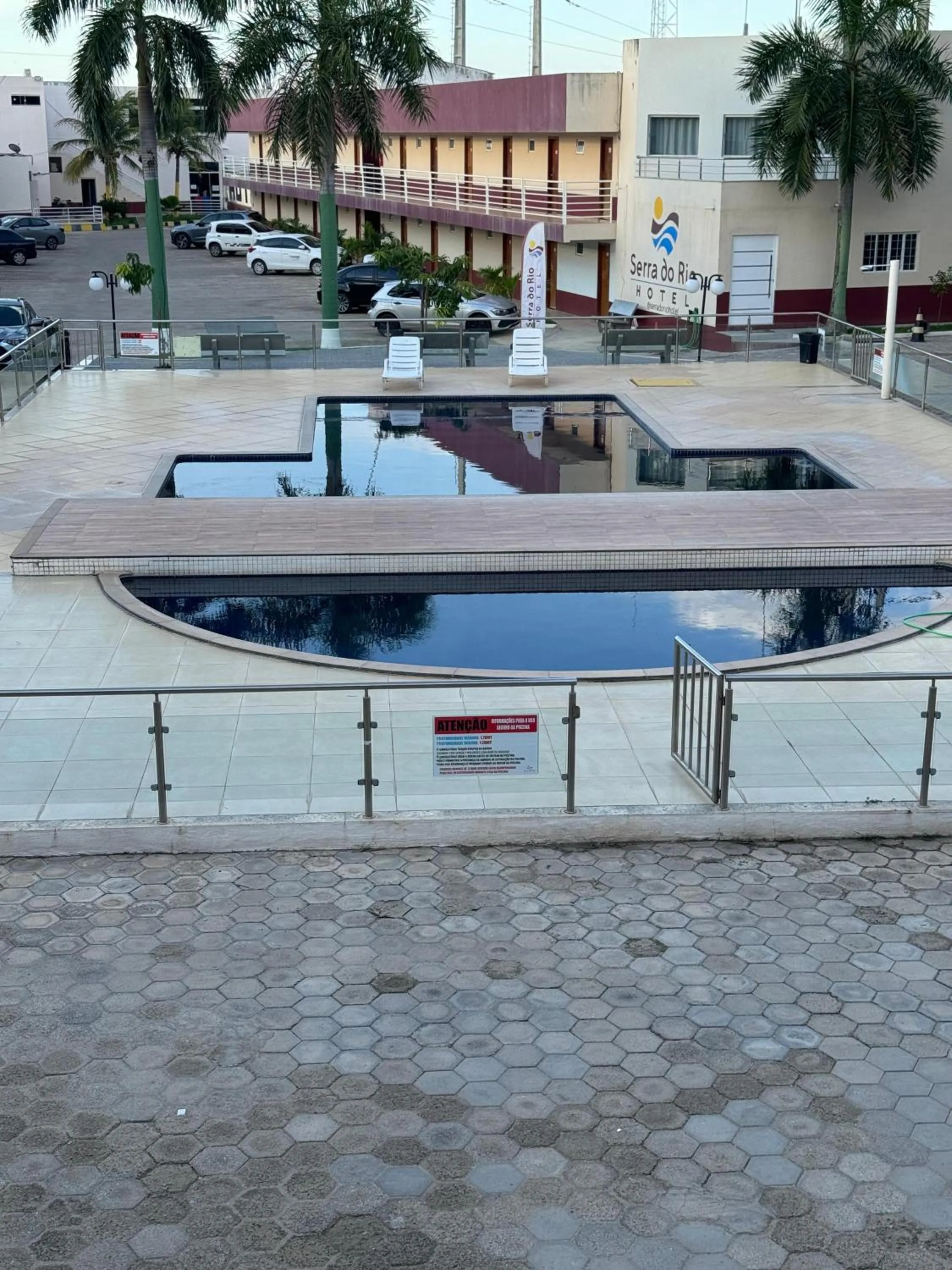 Pool view in Hotel Serra do Rio
