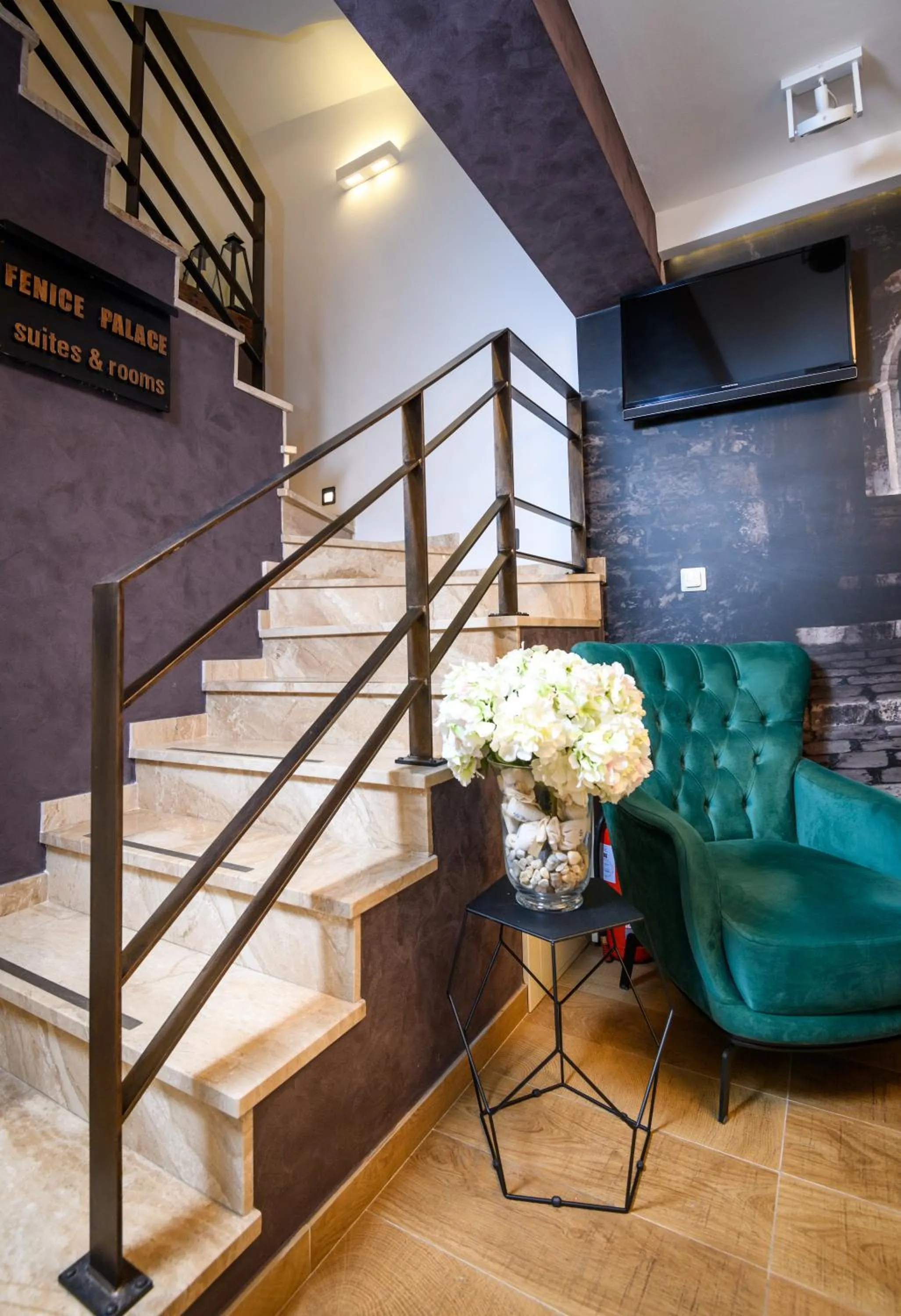 Lobby or reception in Fenice Palace