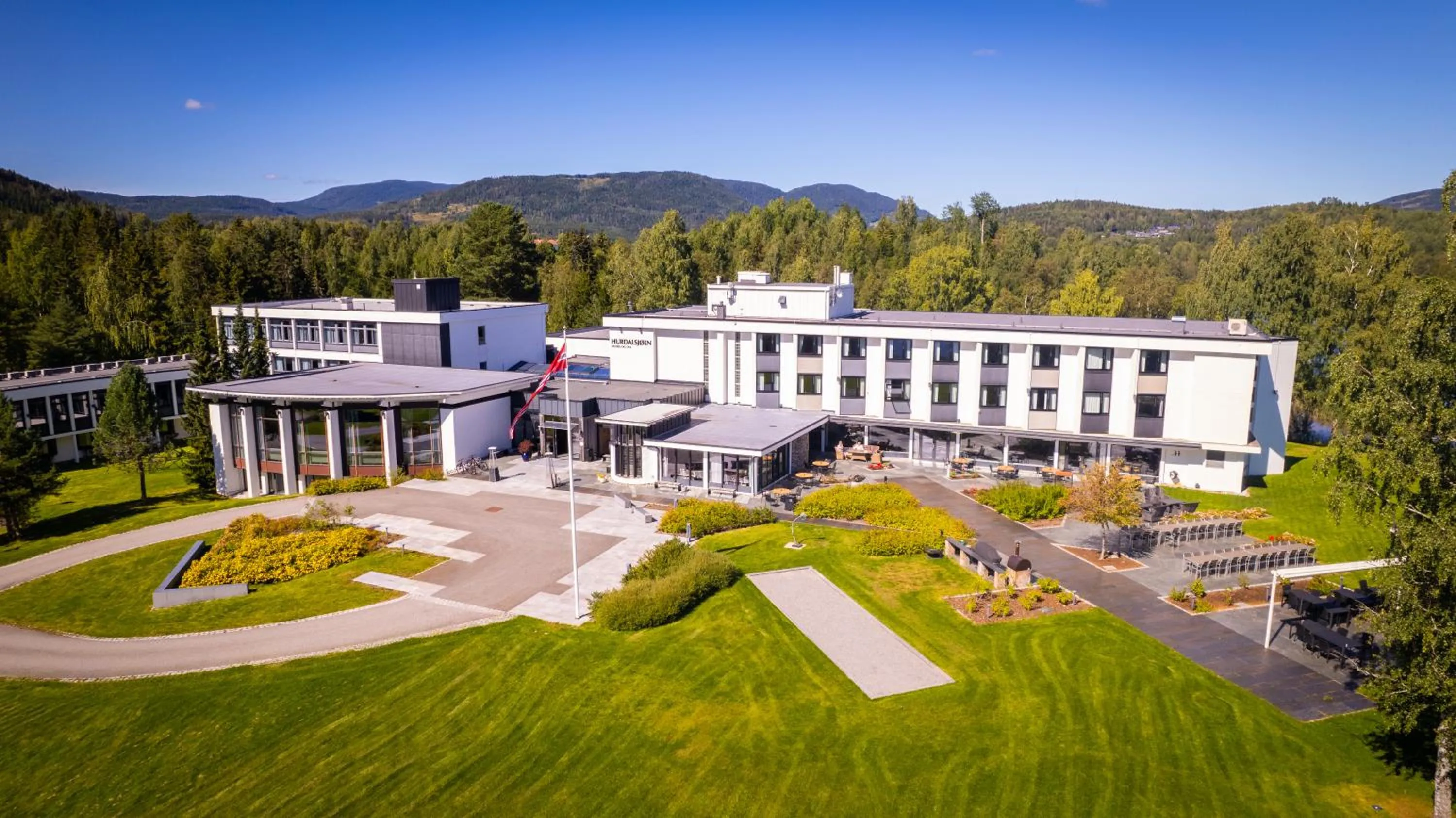 Property building in Hurdalsjøen Hotel & Spa