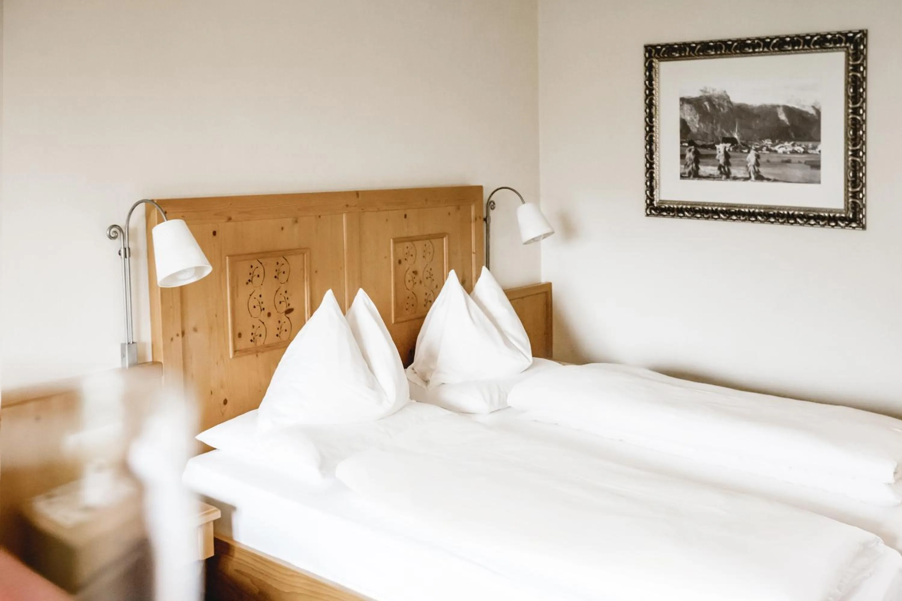 Bed in Hotel Post Abtenau