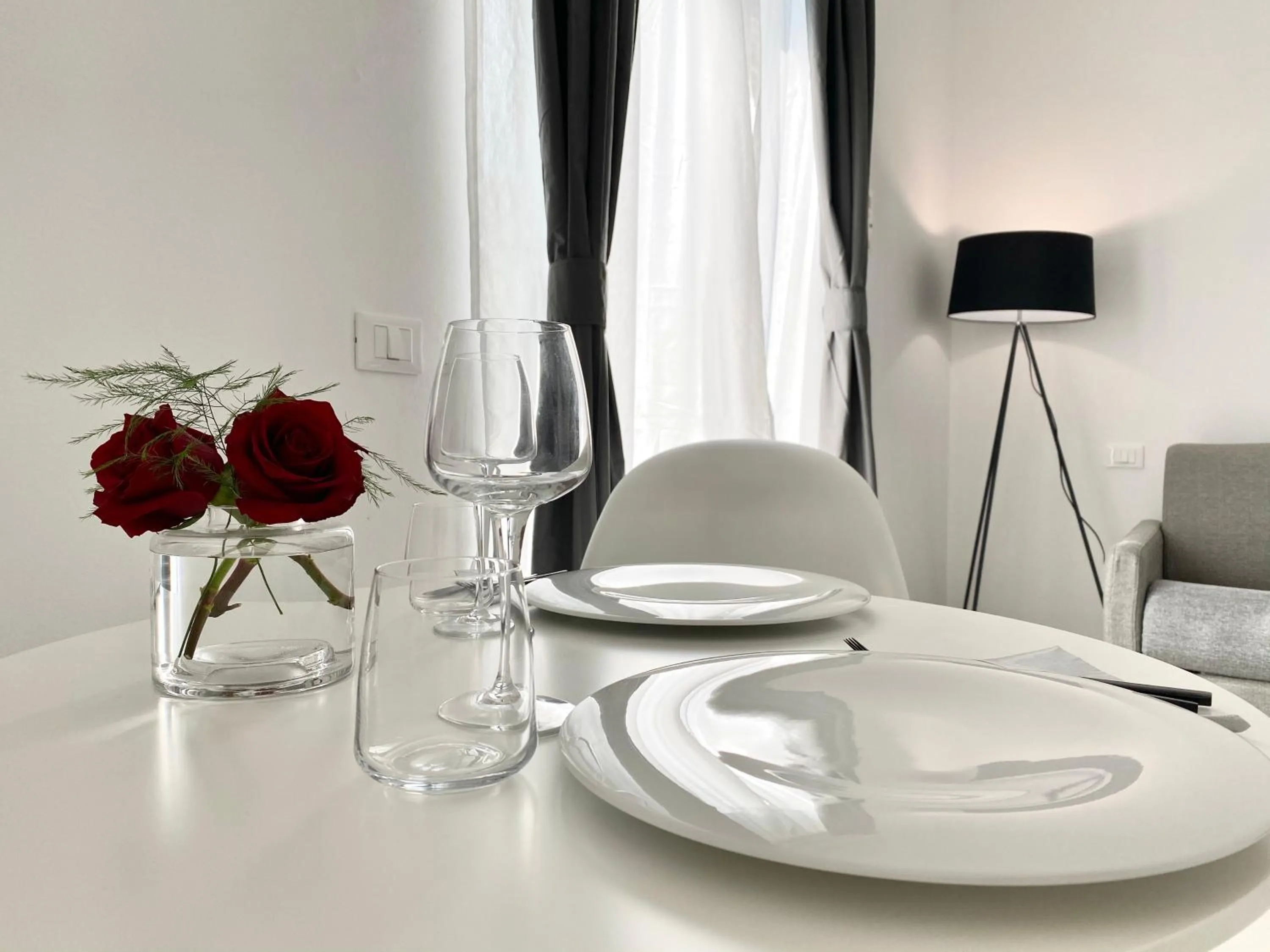 Dining area in Le Village Sarzana