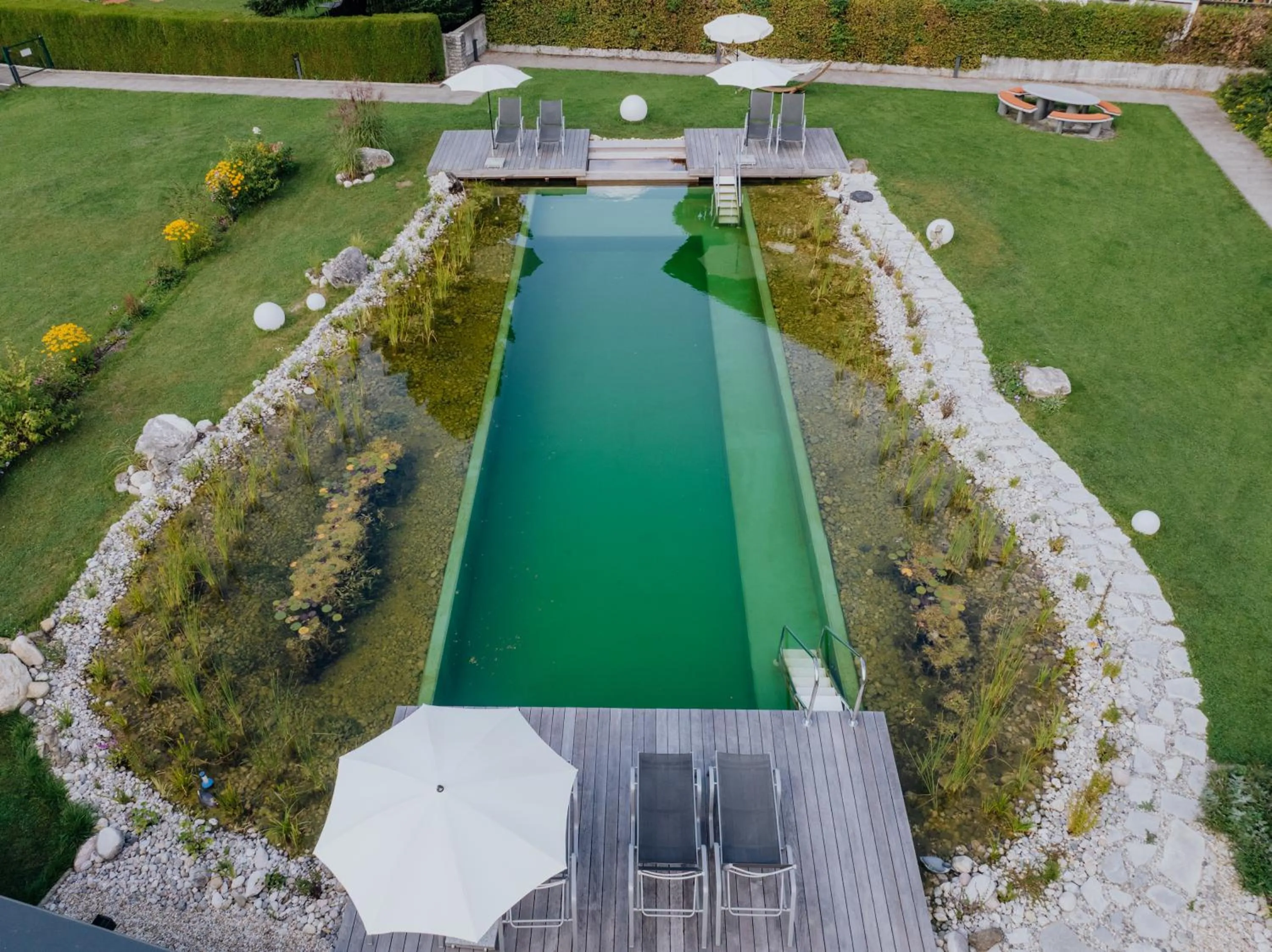 Swimming pool in Hotel Goldener Stern