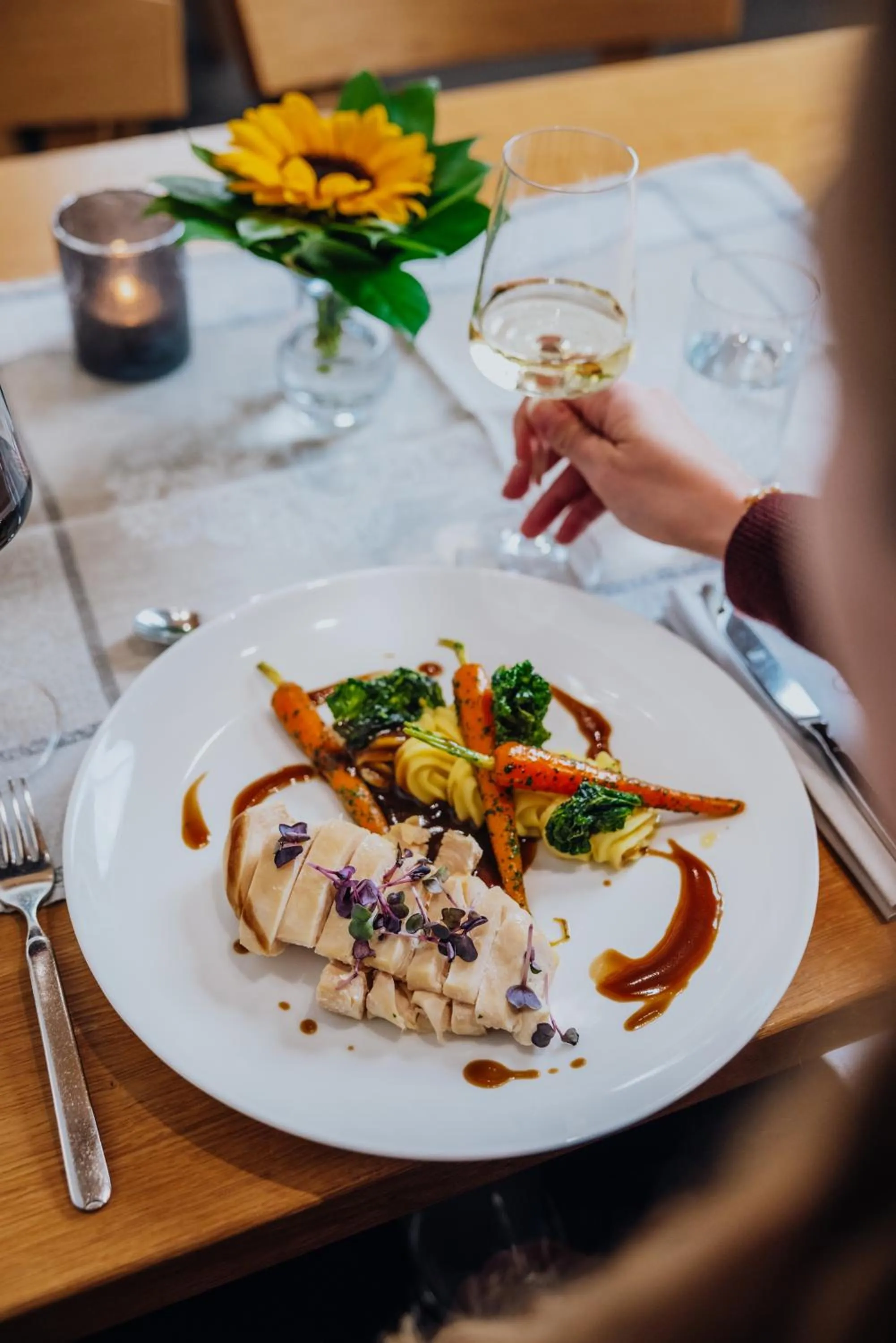 Restaurant/places to eat in Hotel Goldener Stern