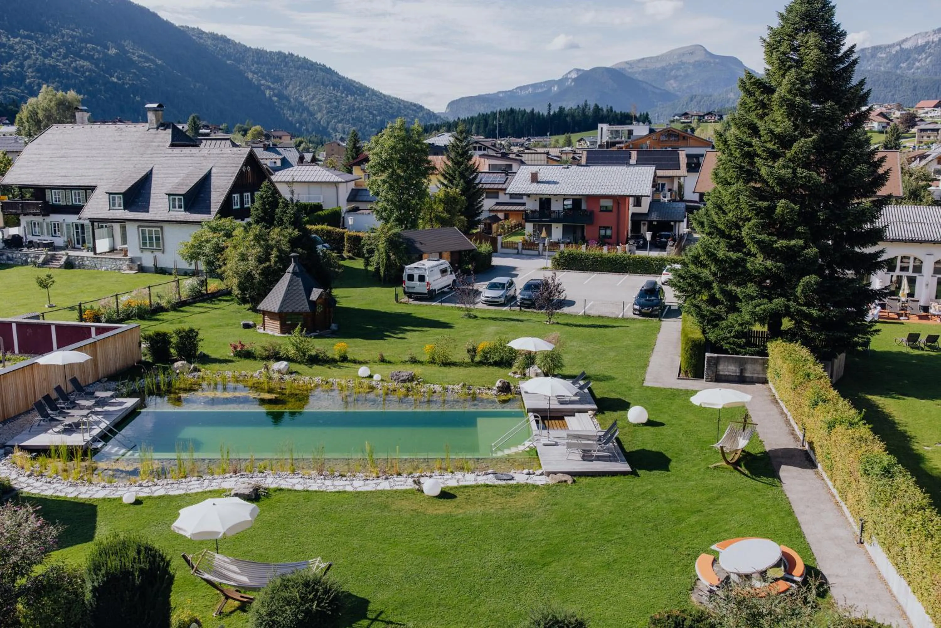 Swimming pool in Hotel Goldener Stern