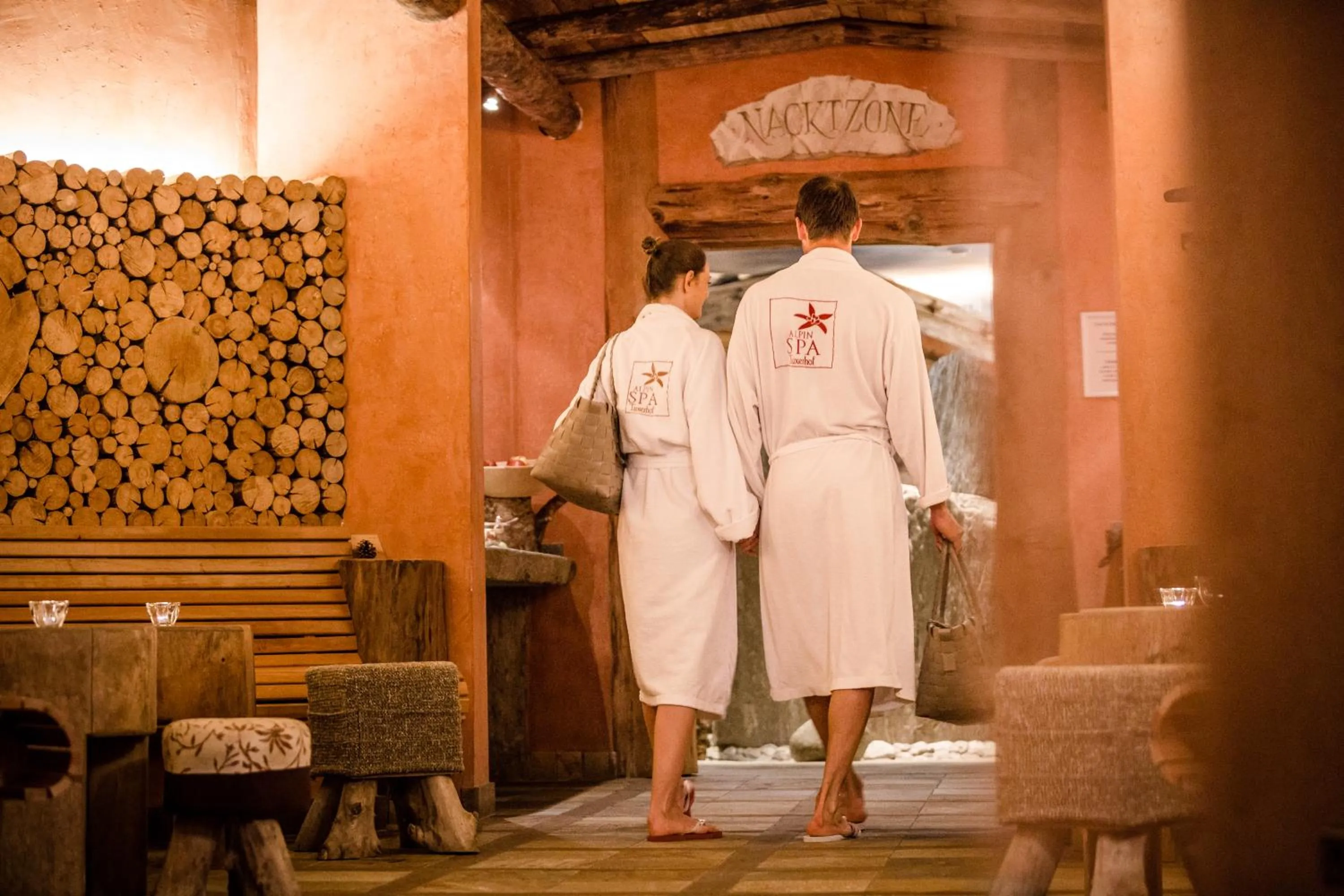 Sauna in Hotel Alpin Spa Tuxerhof