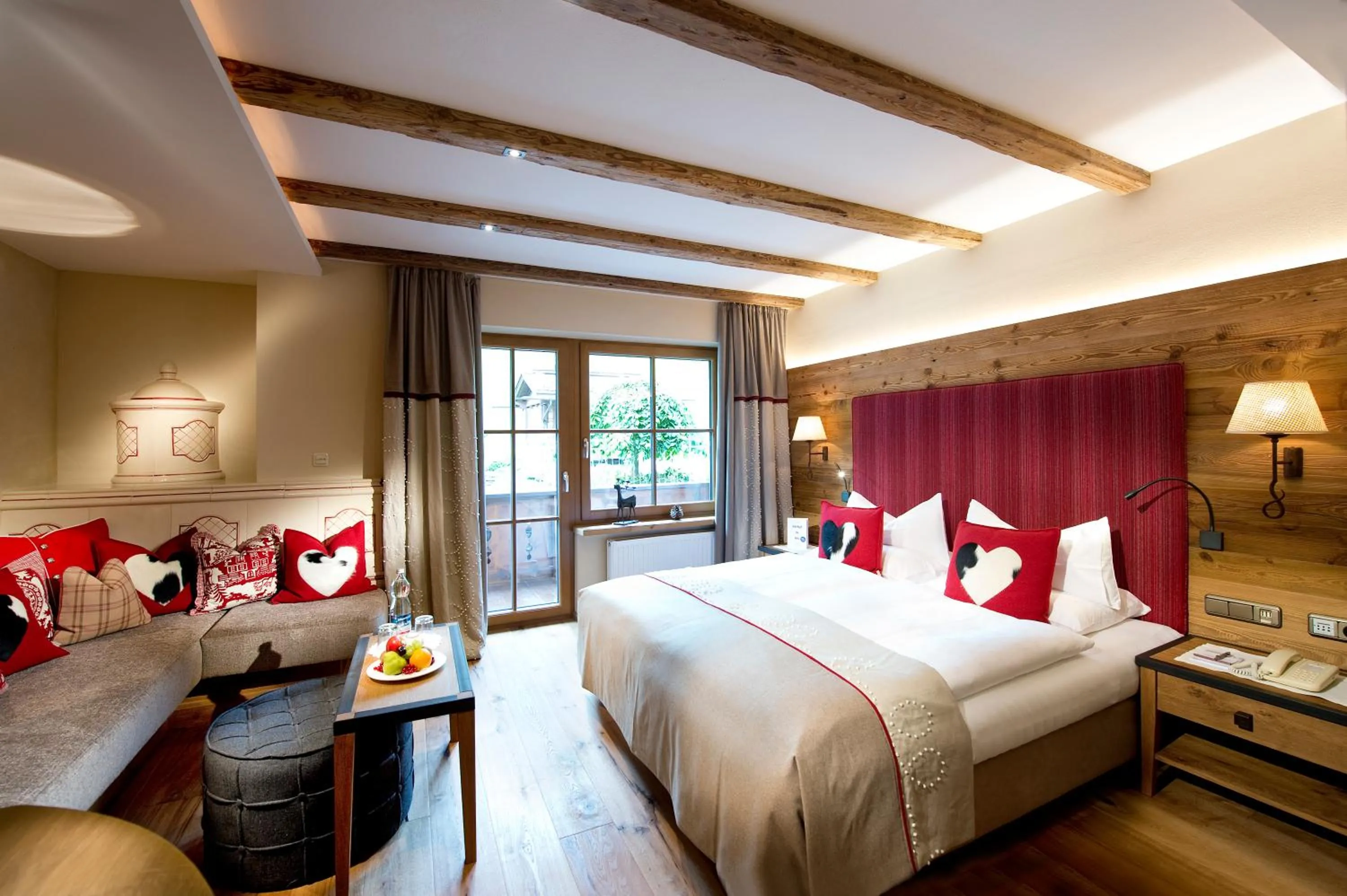 Photo of the whole room, Bed in Hotel Alpin Spa Tuxerhof