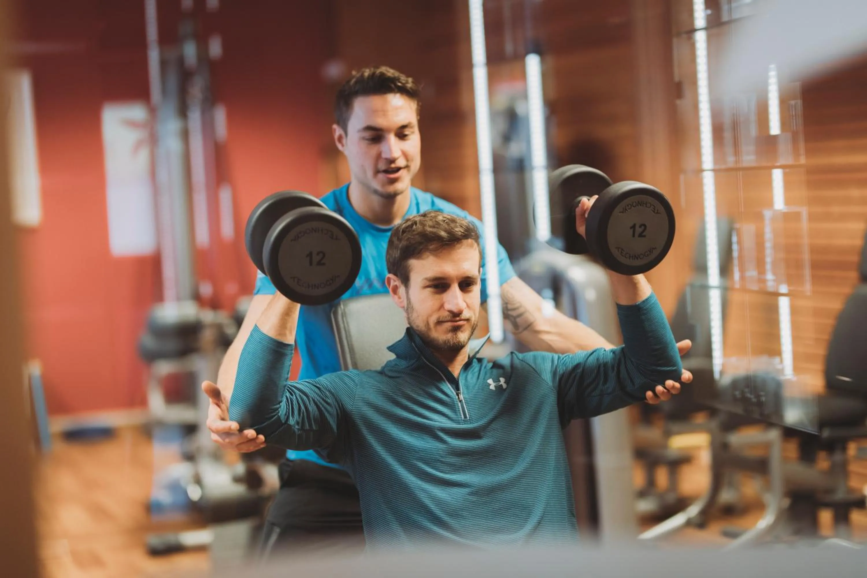 Fitness centre/facilities in Hotel Alpin Spa Tuxerhof