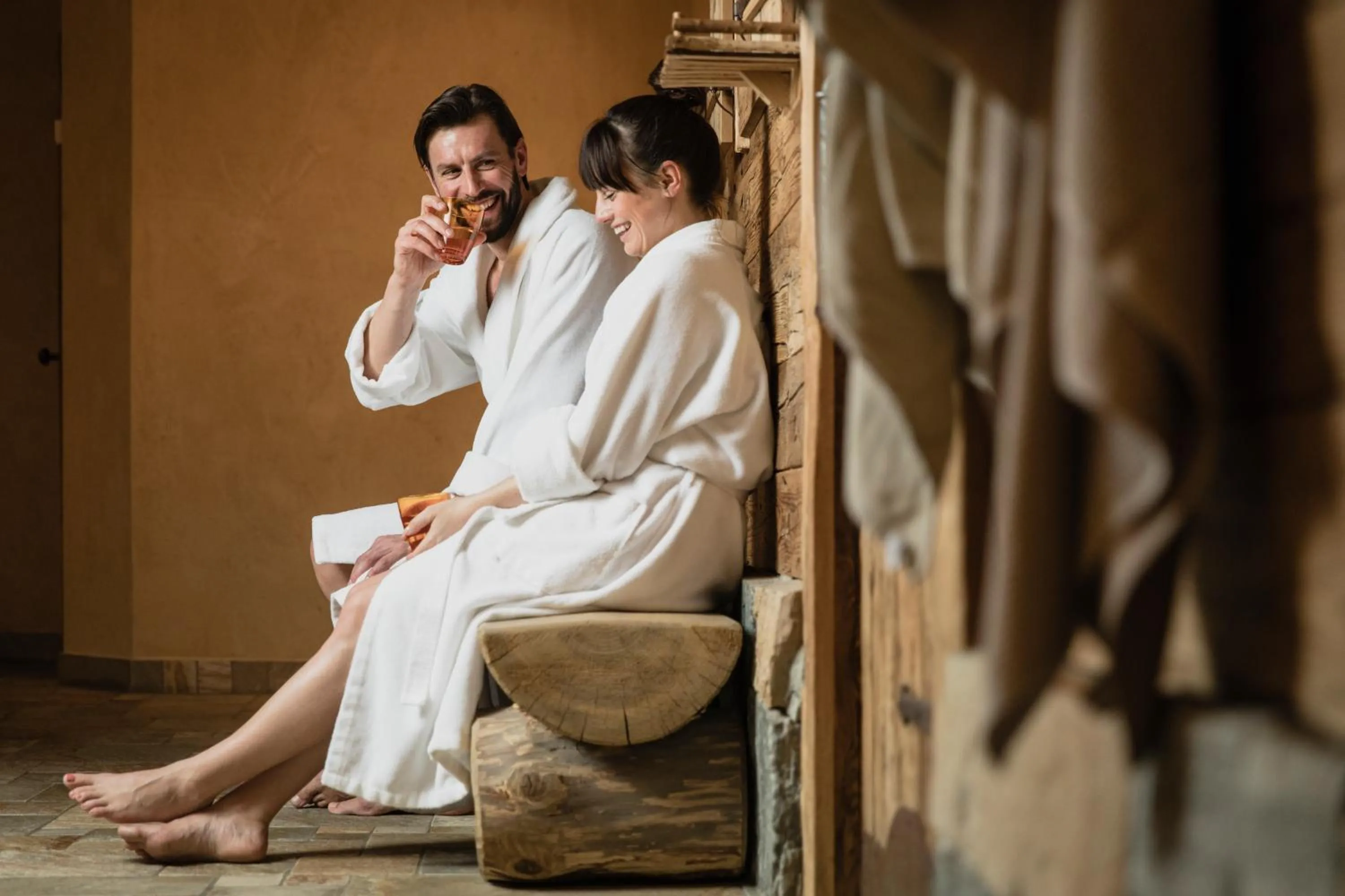 Sauna in Hotel Alpin Spa Tuxerhof