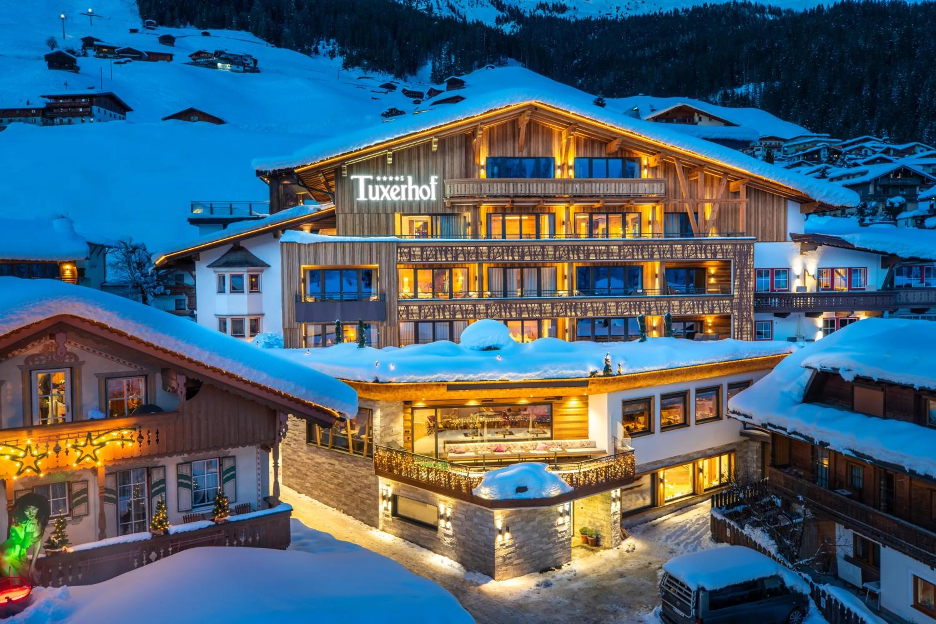 Property building in Hotel Alpin Spa Tuxerhof