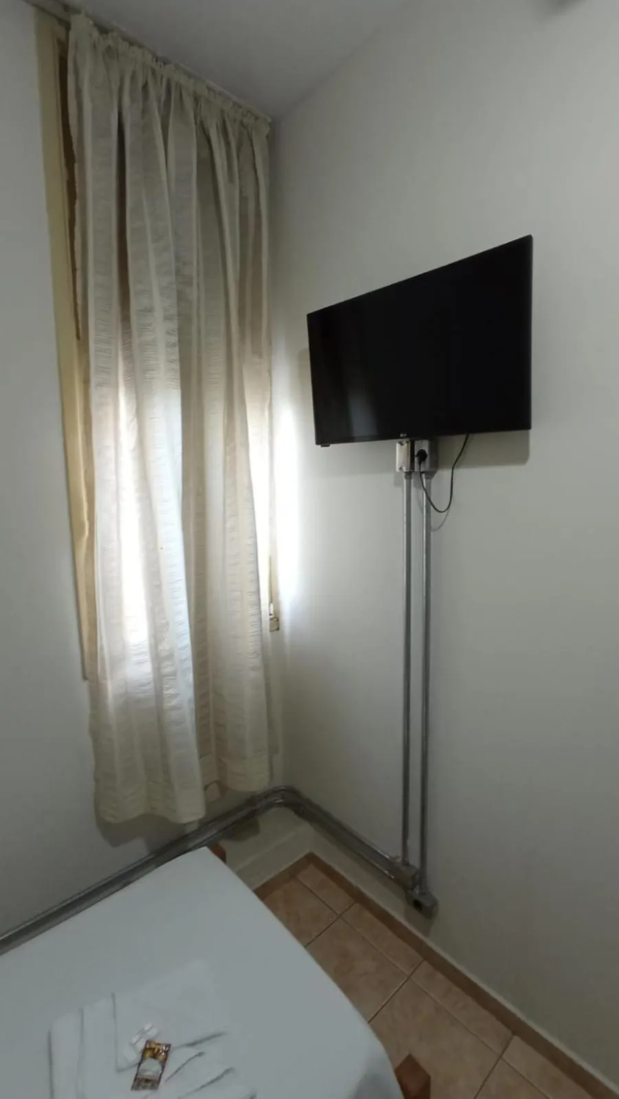 Bed in Hotel Sao Nicolau