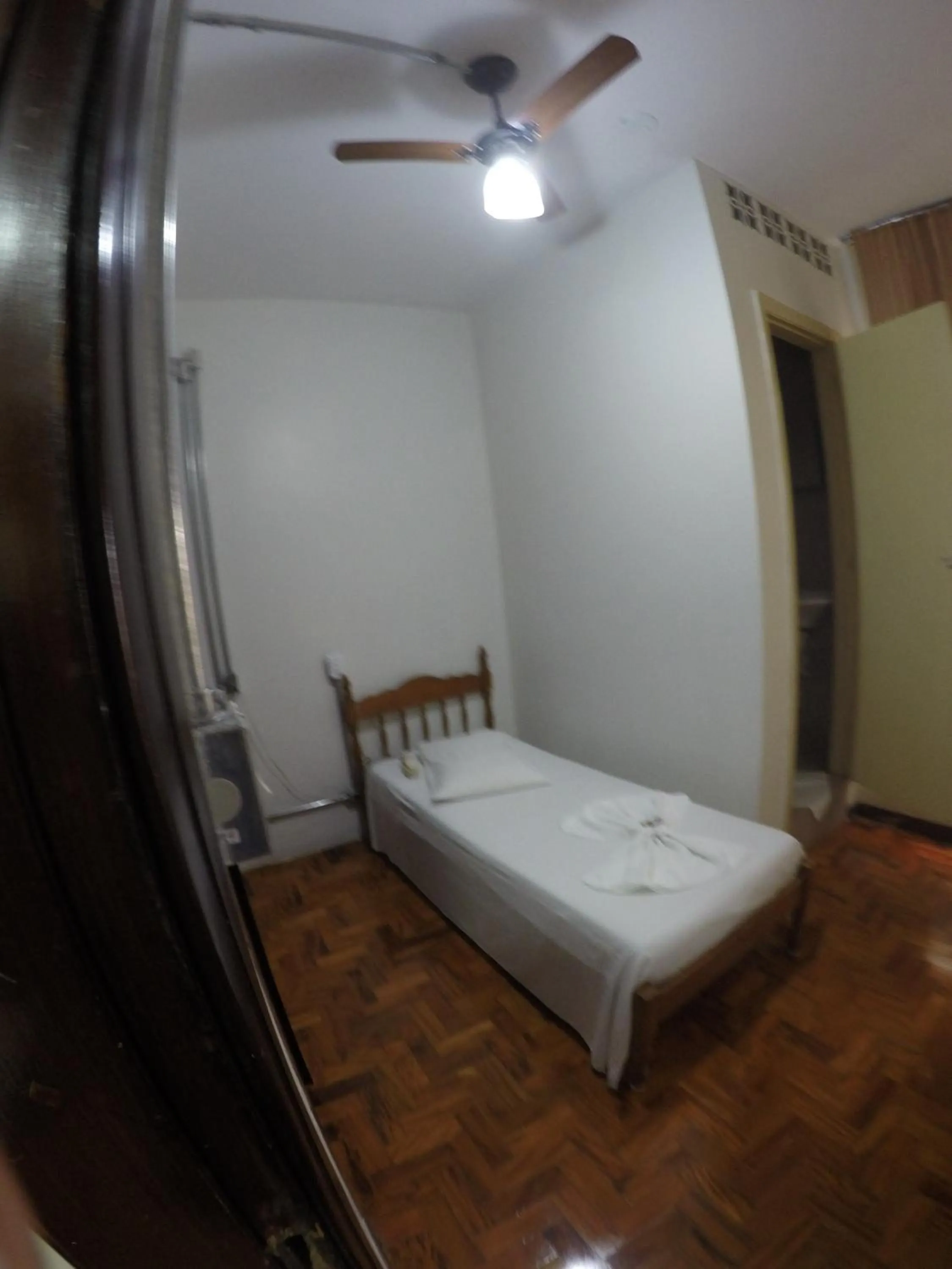 Bed in Hotel Sao Nicolau