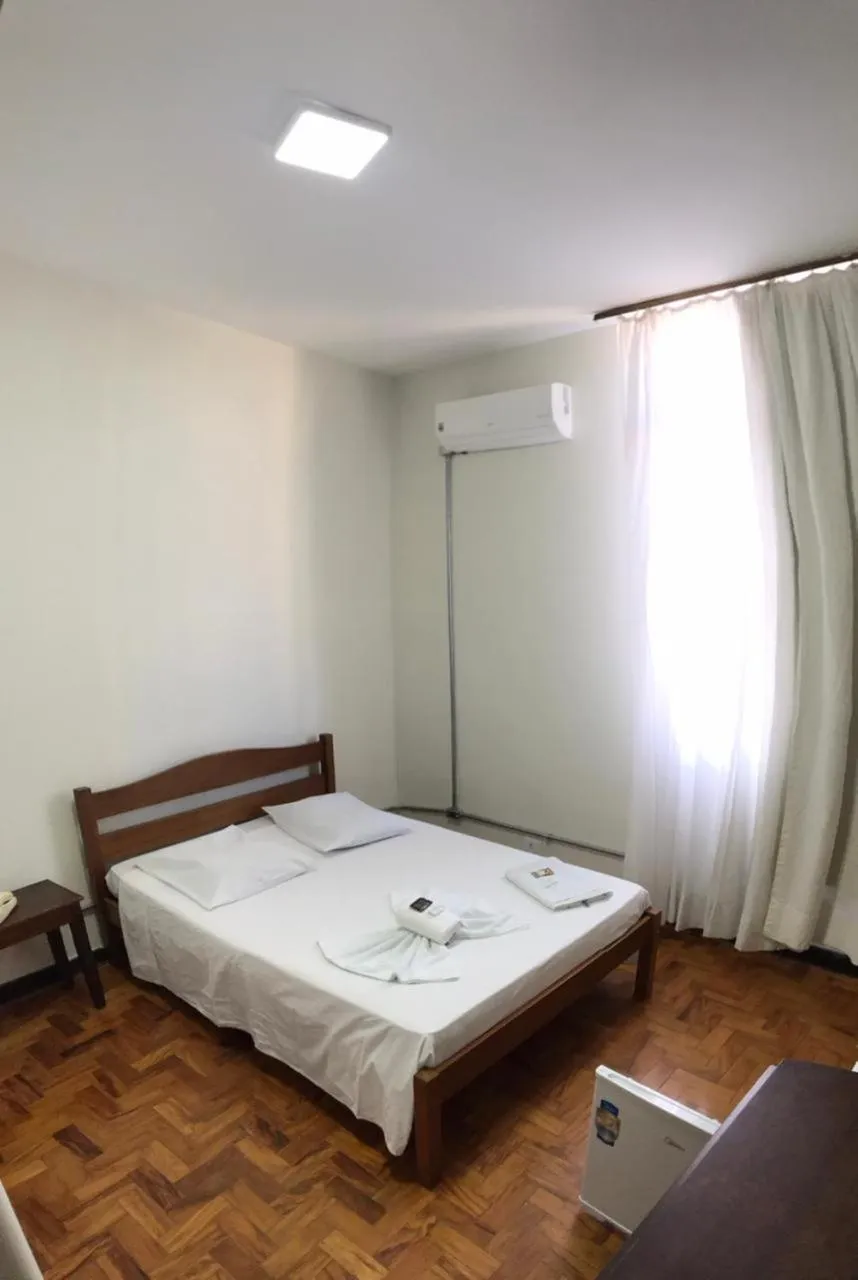 Bed in Hotel Sao Nicolau