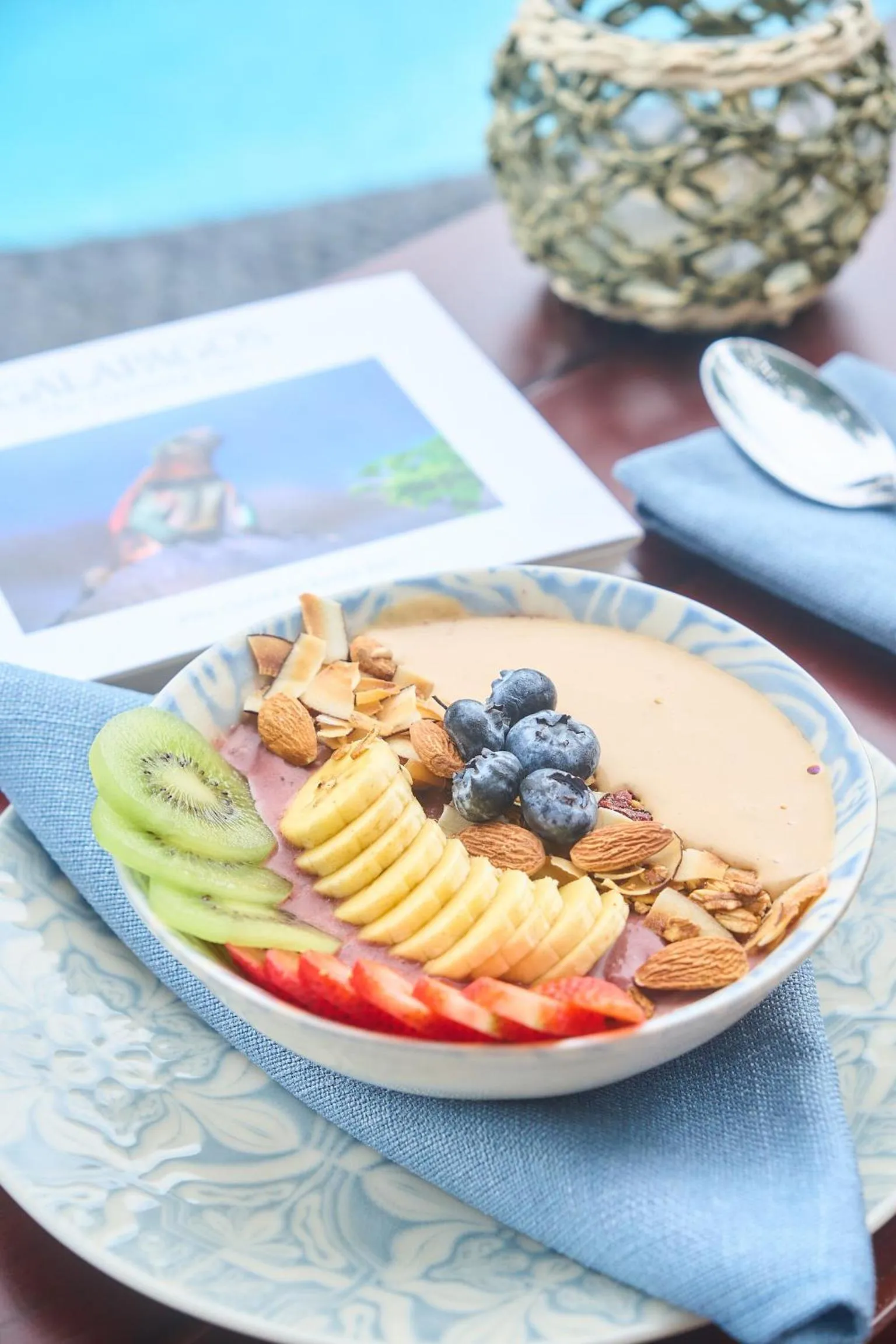 Breakfast in Hotel Villa Escalesia Galapagos