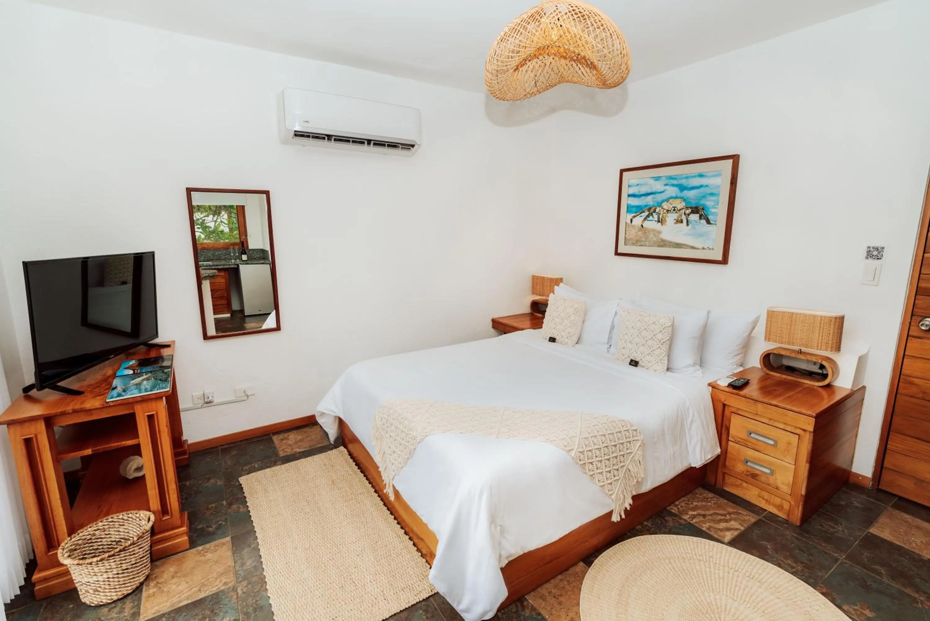 Bedroom, Bed in Hotel Villa Escalesia Galapagos