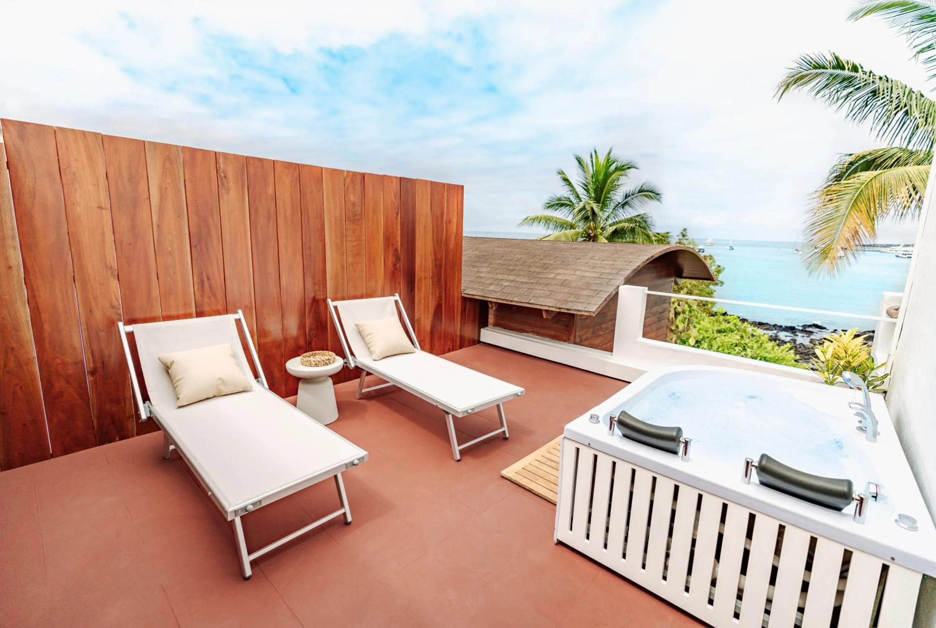 Hot Tub in Hotel Villa Escalesia Galapagos