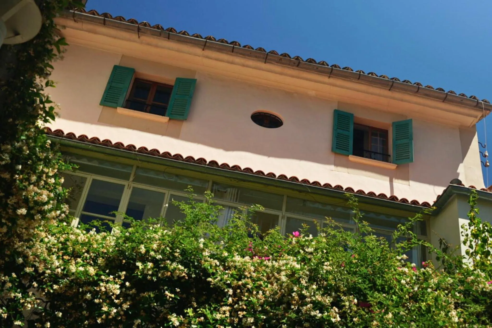 Garden view in Hotel Can Abril