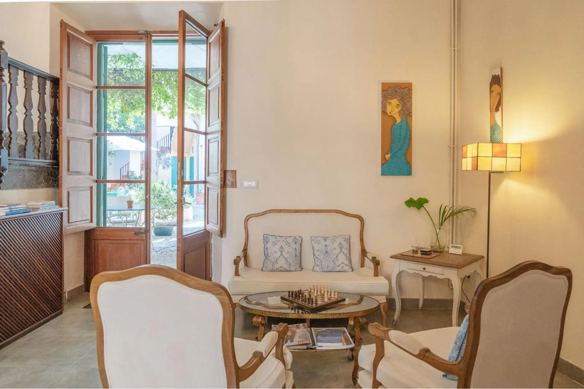 Lobby or reception in Hotel Can Abril