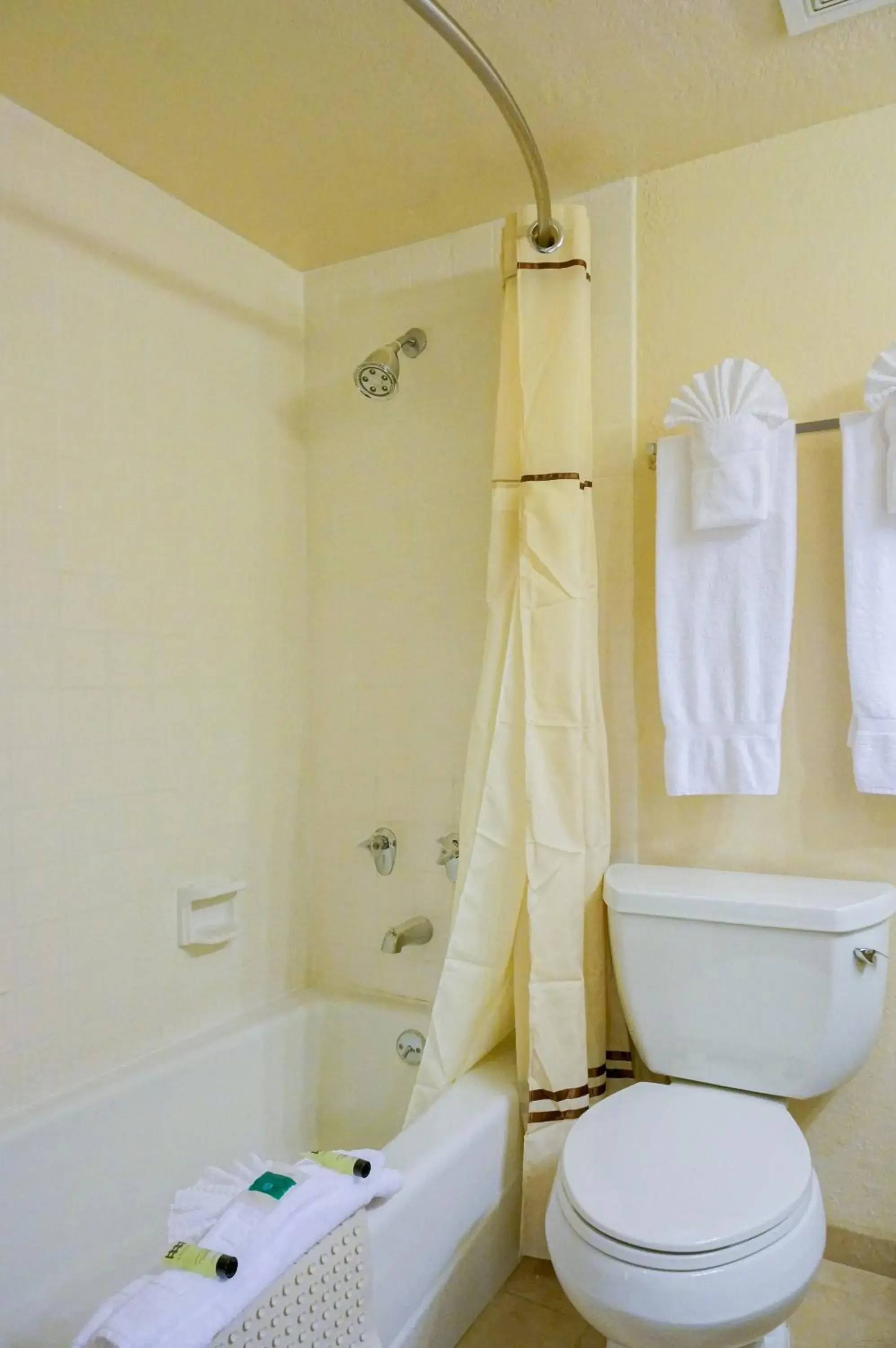 Bathroom in Castle Inn and Suites