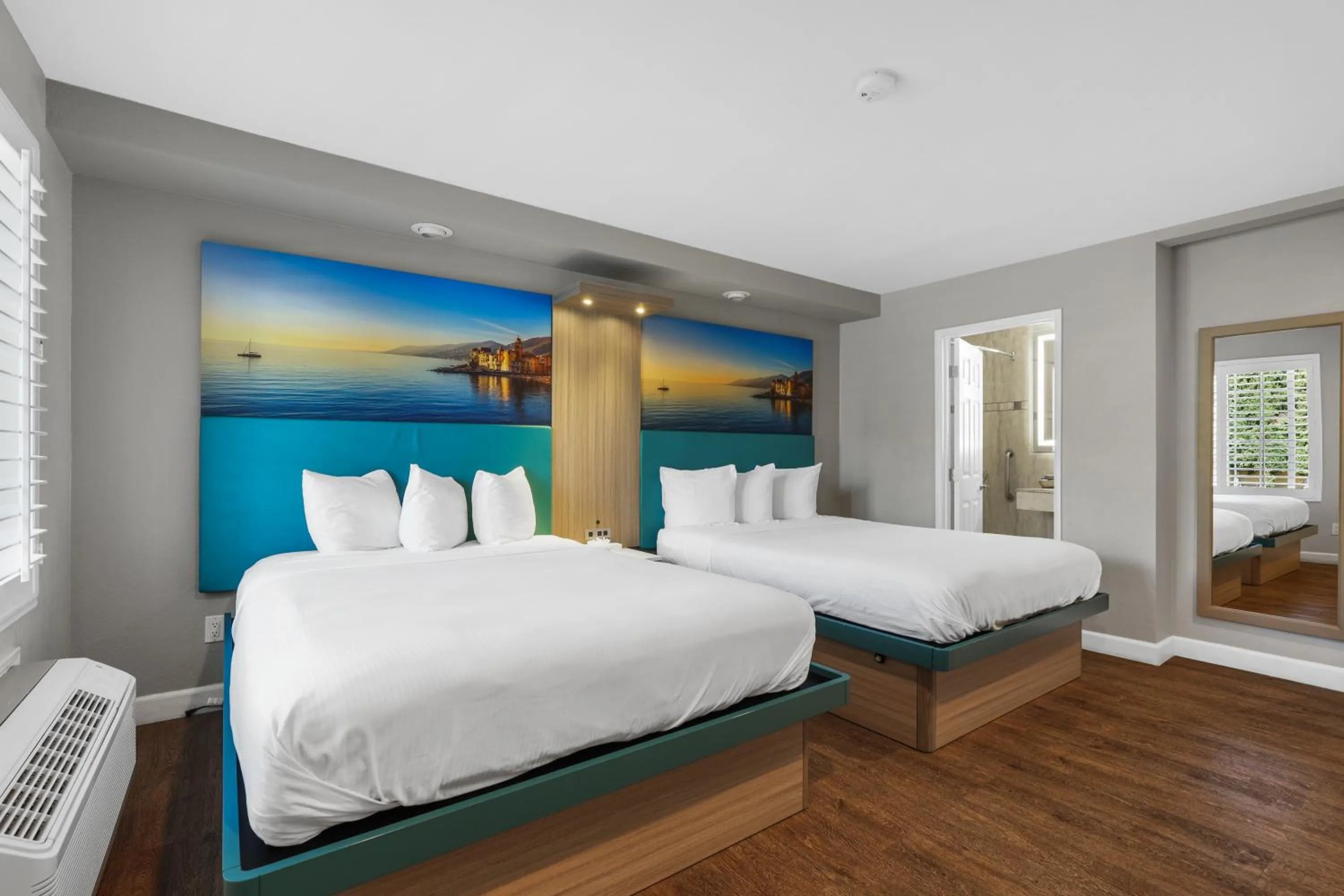 Bed in Motel Mediteran