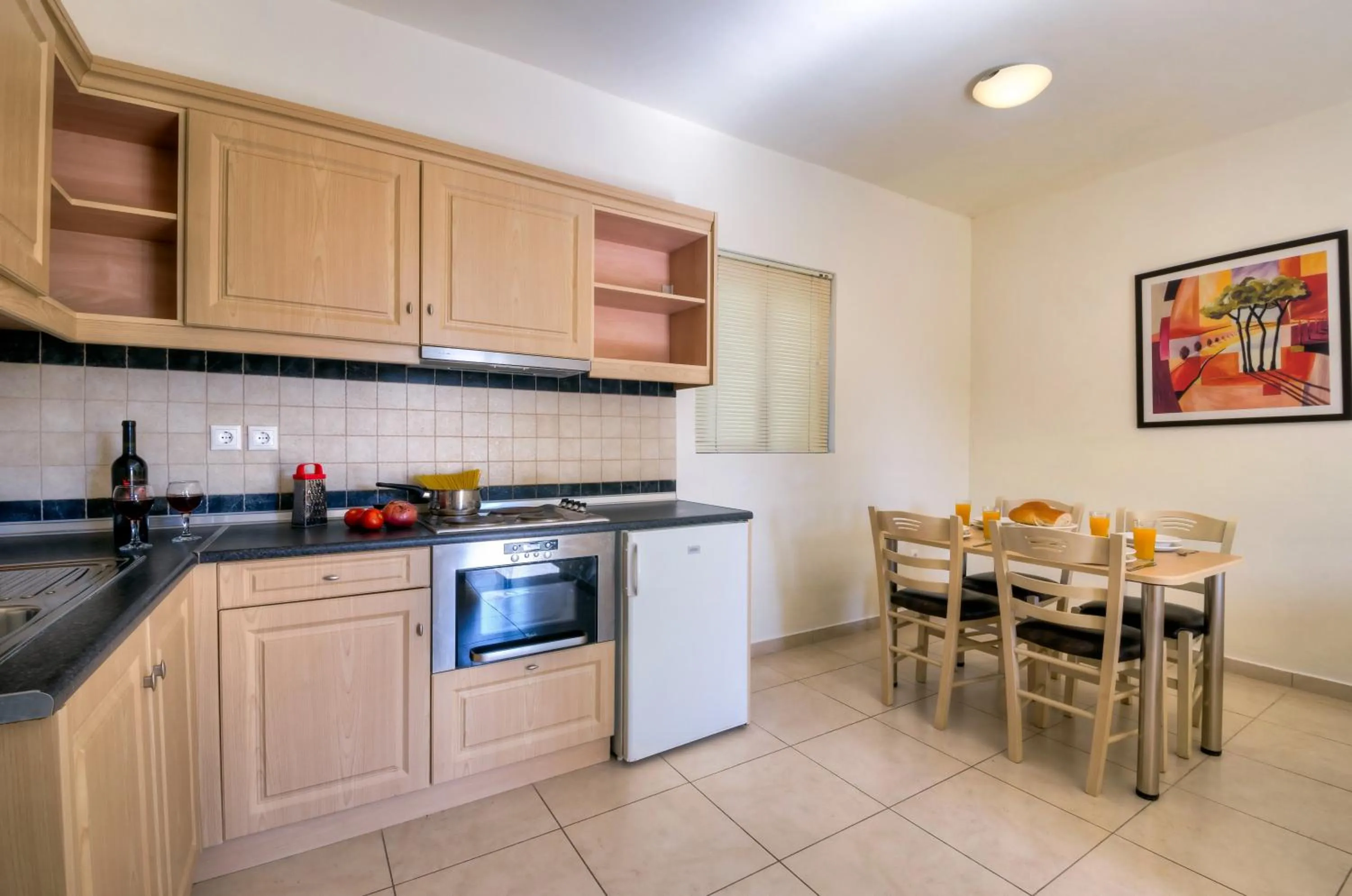 Kitchen or kitchenette in Pefkos Village Resort