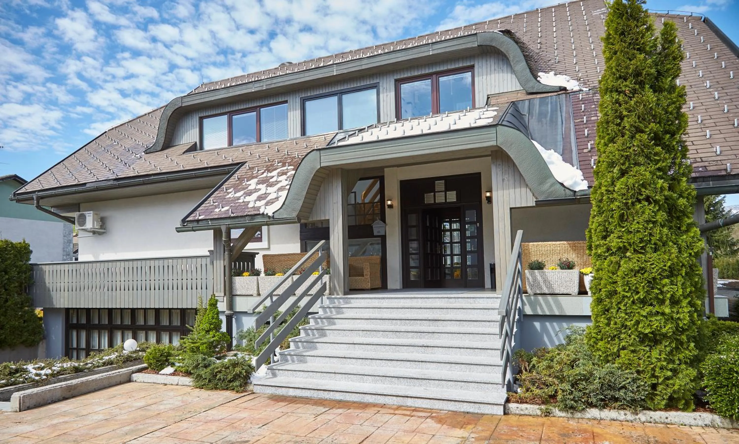 Facade/entrance in Pension Bled