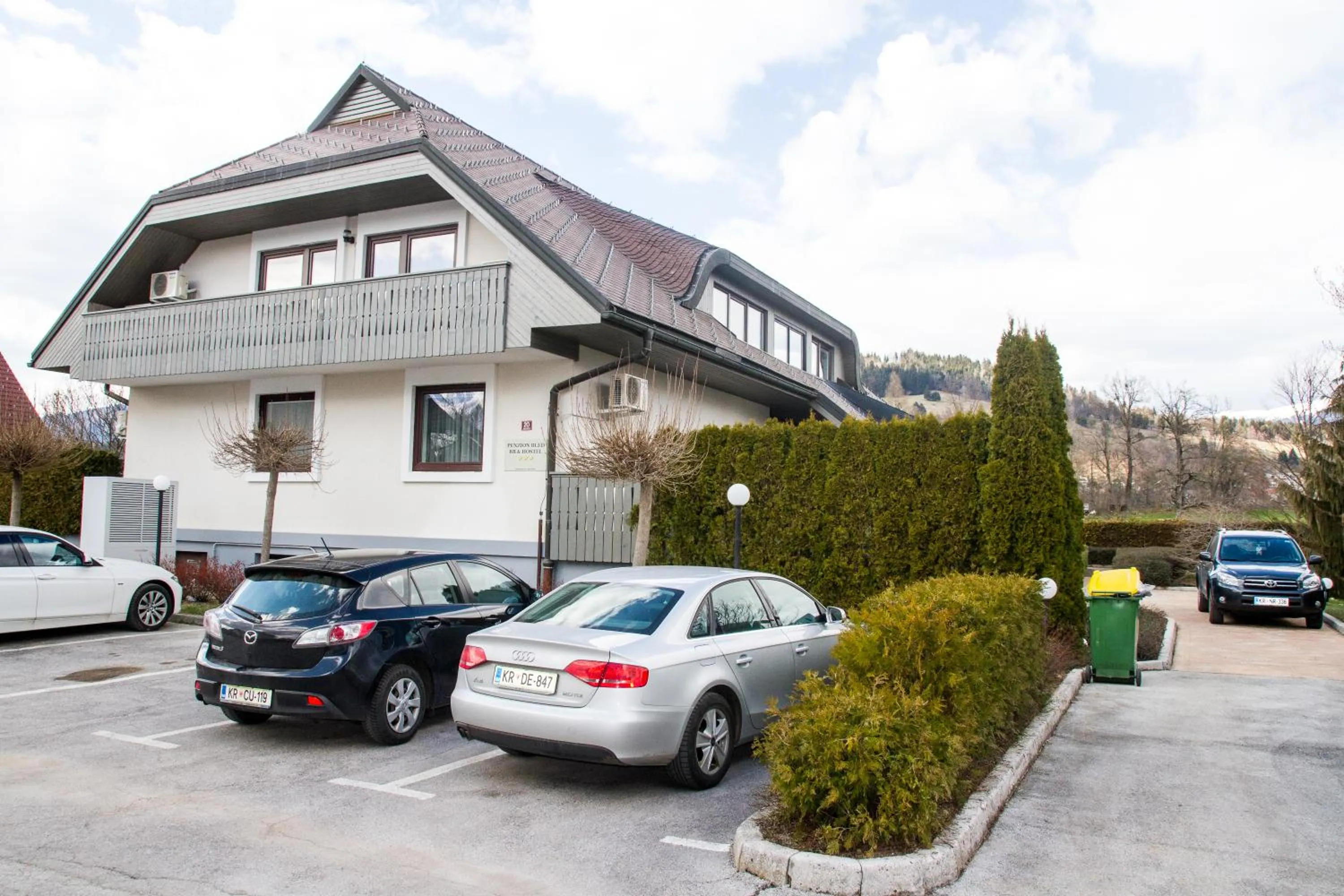 Facade/entrance in Pension Bled