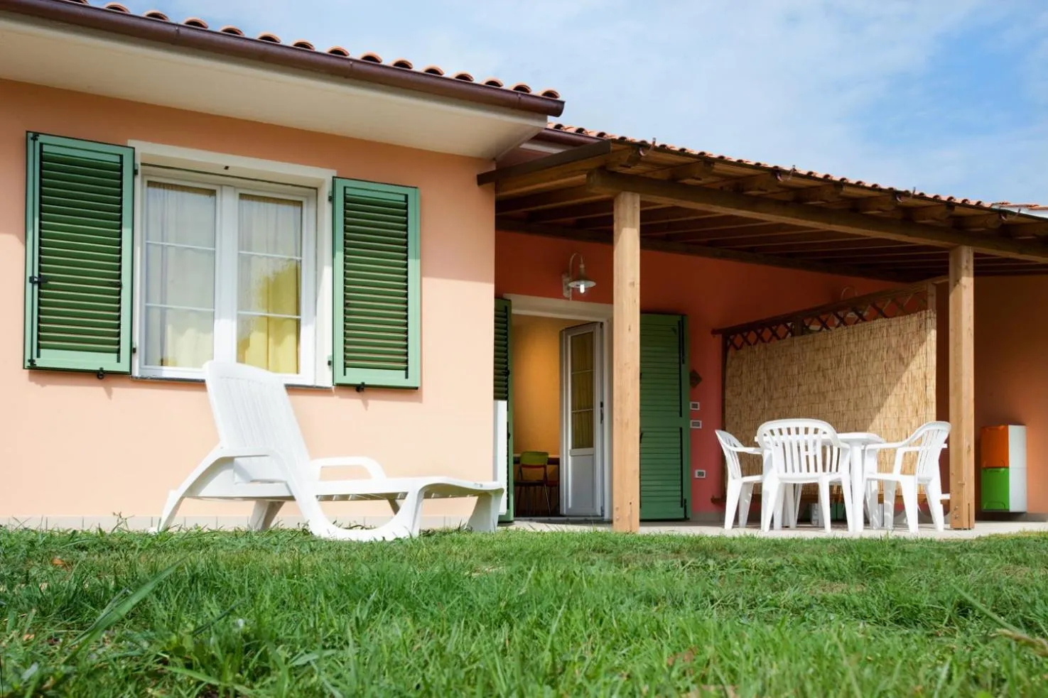 Garden view in Rosa Dei Venti