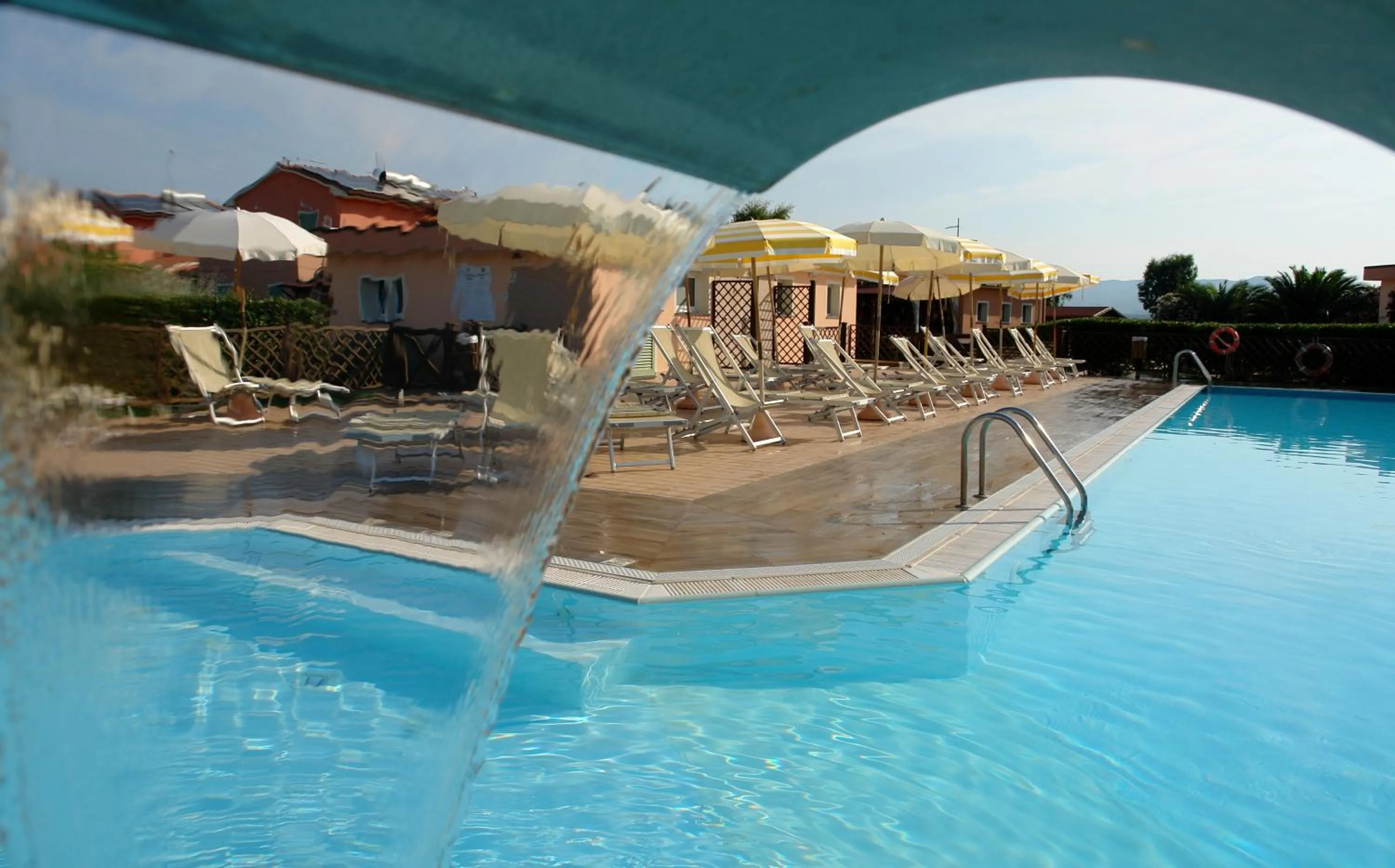 Pool view in Rosa Dei Venti