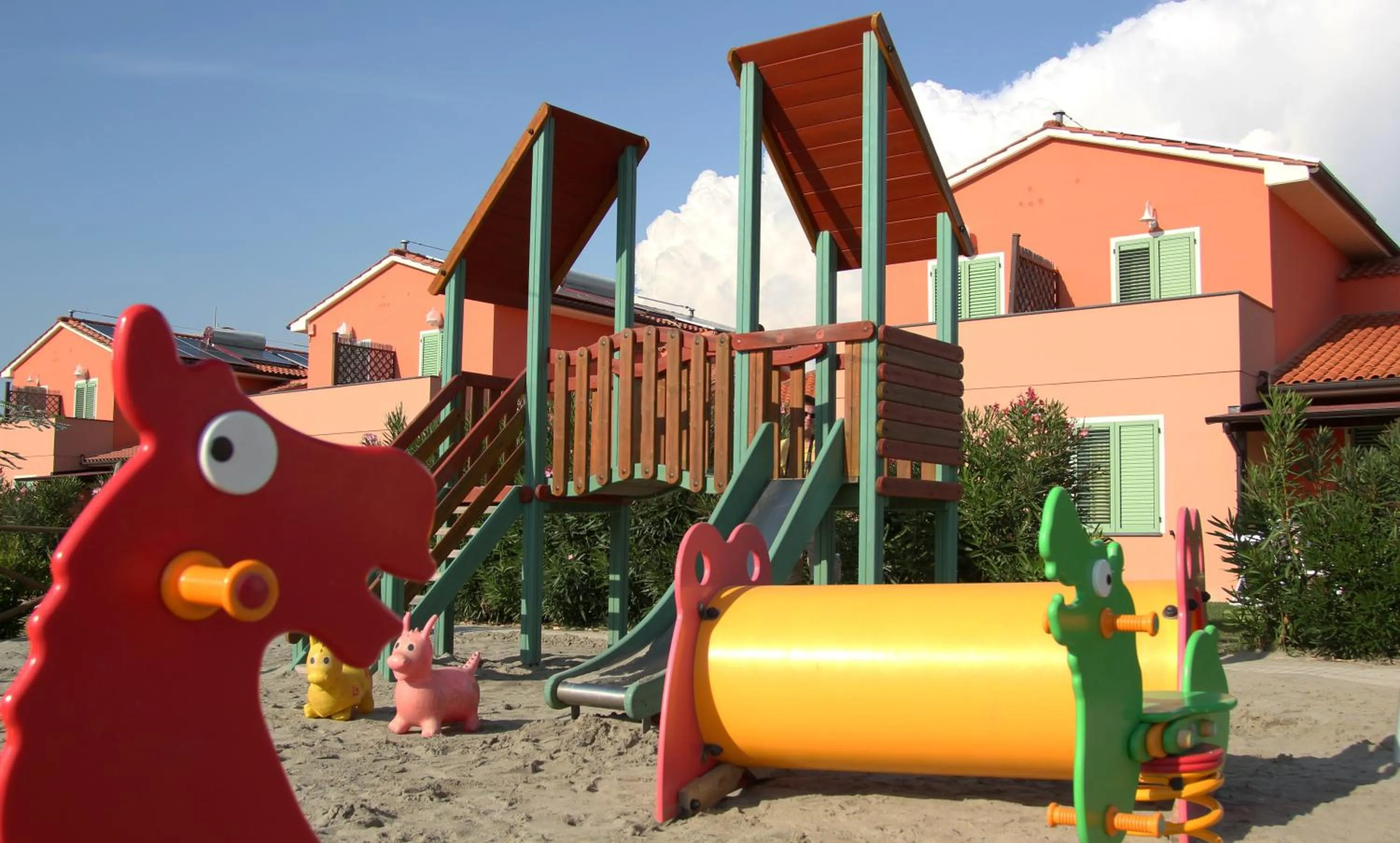 Children play ground in Rosa Dei Venti