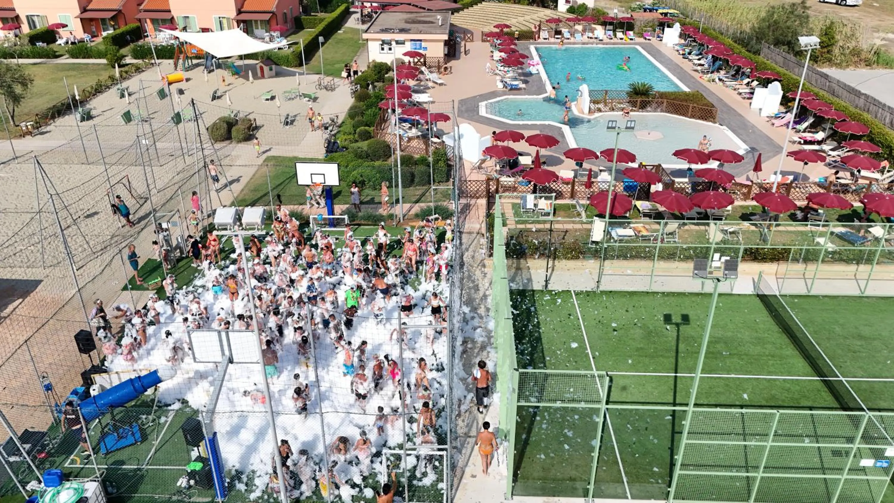 group of guests in Rosa Dei Venti