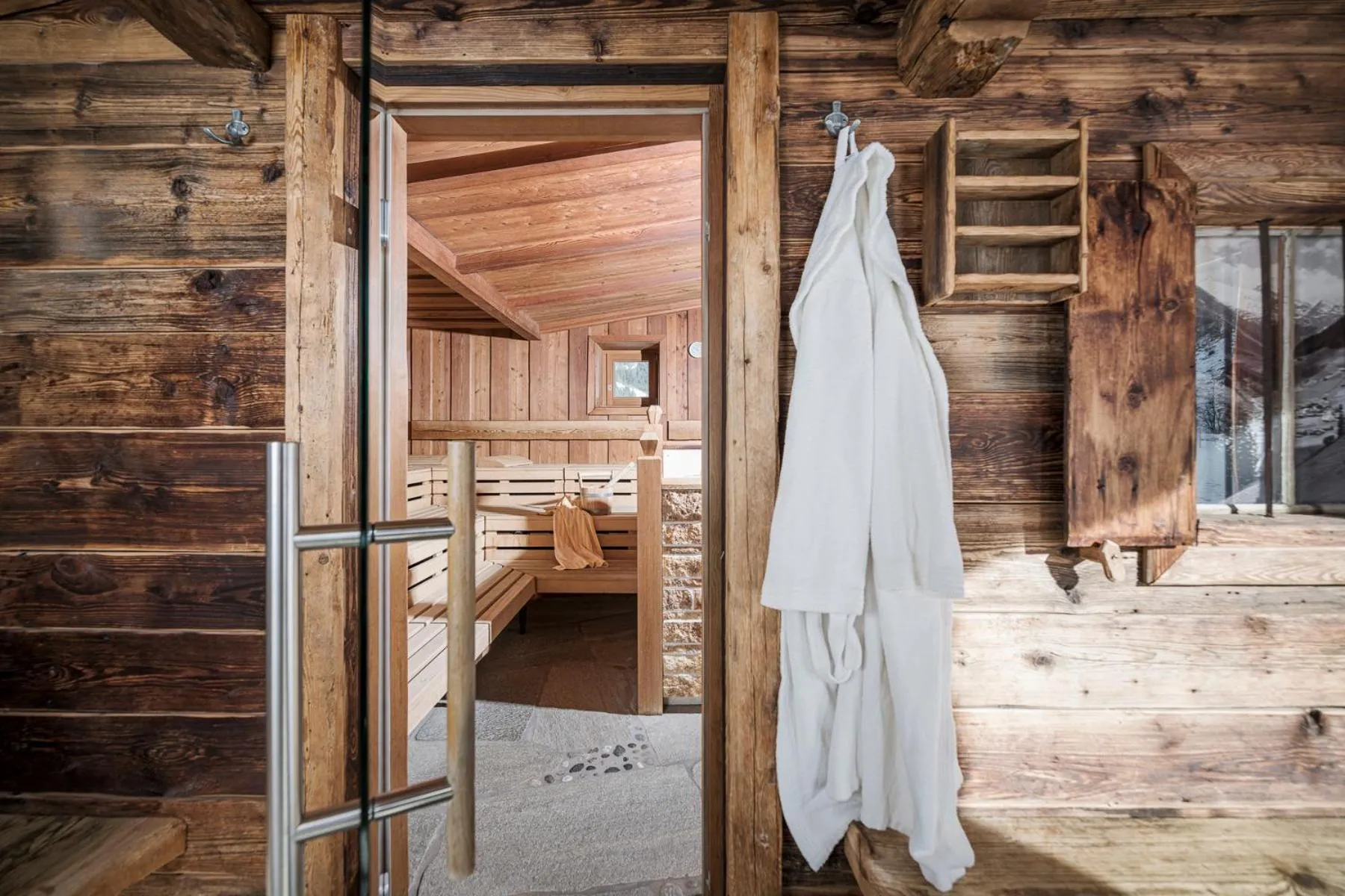 Sauna, Bed in Hotel Kirchlerhof
