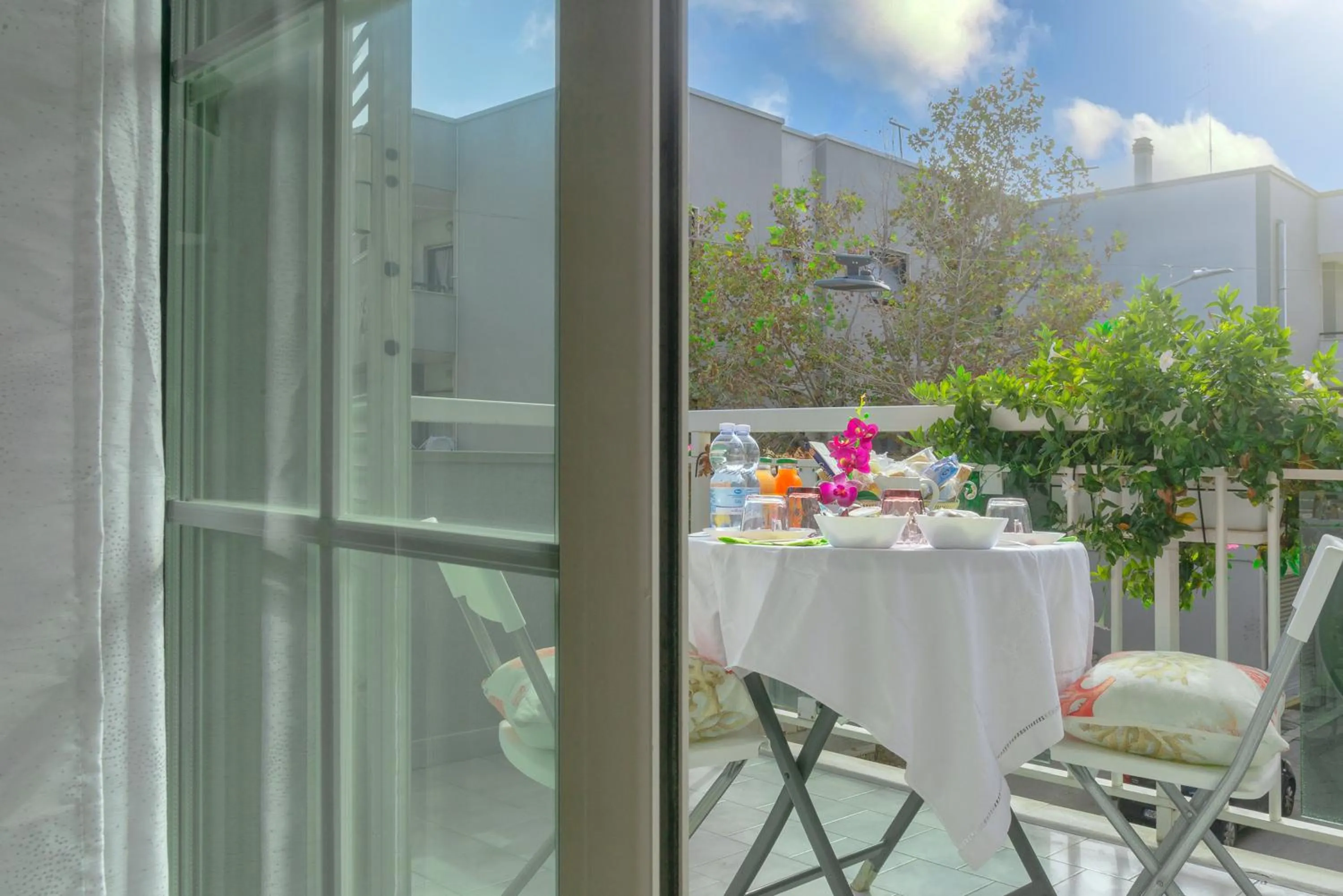 Patio in B&B Dei Musicisti