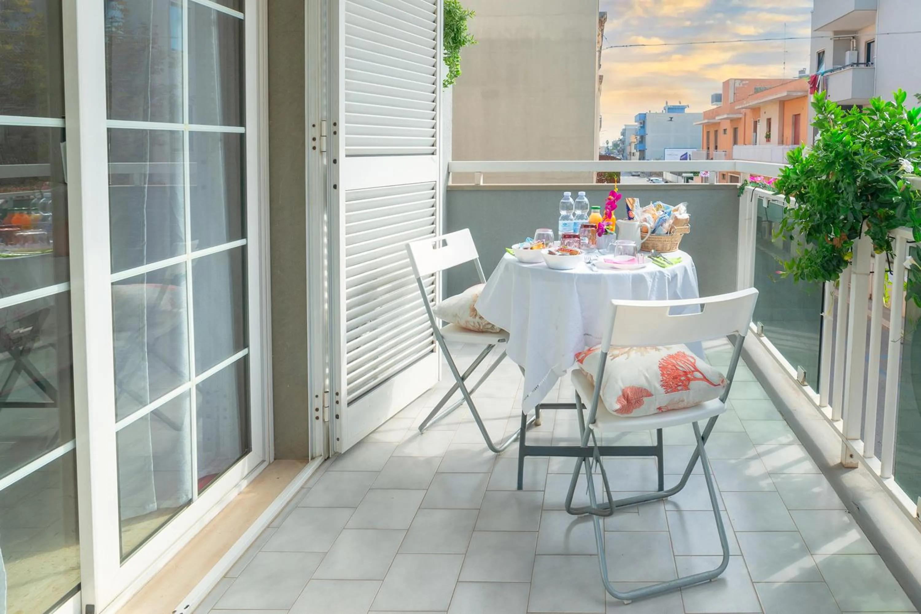 Patio in B&B Dei Musicisti