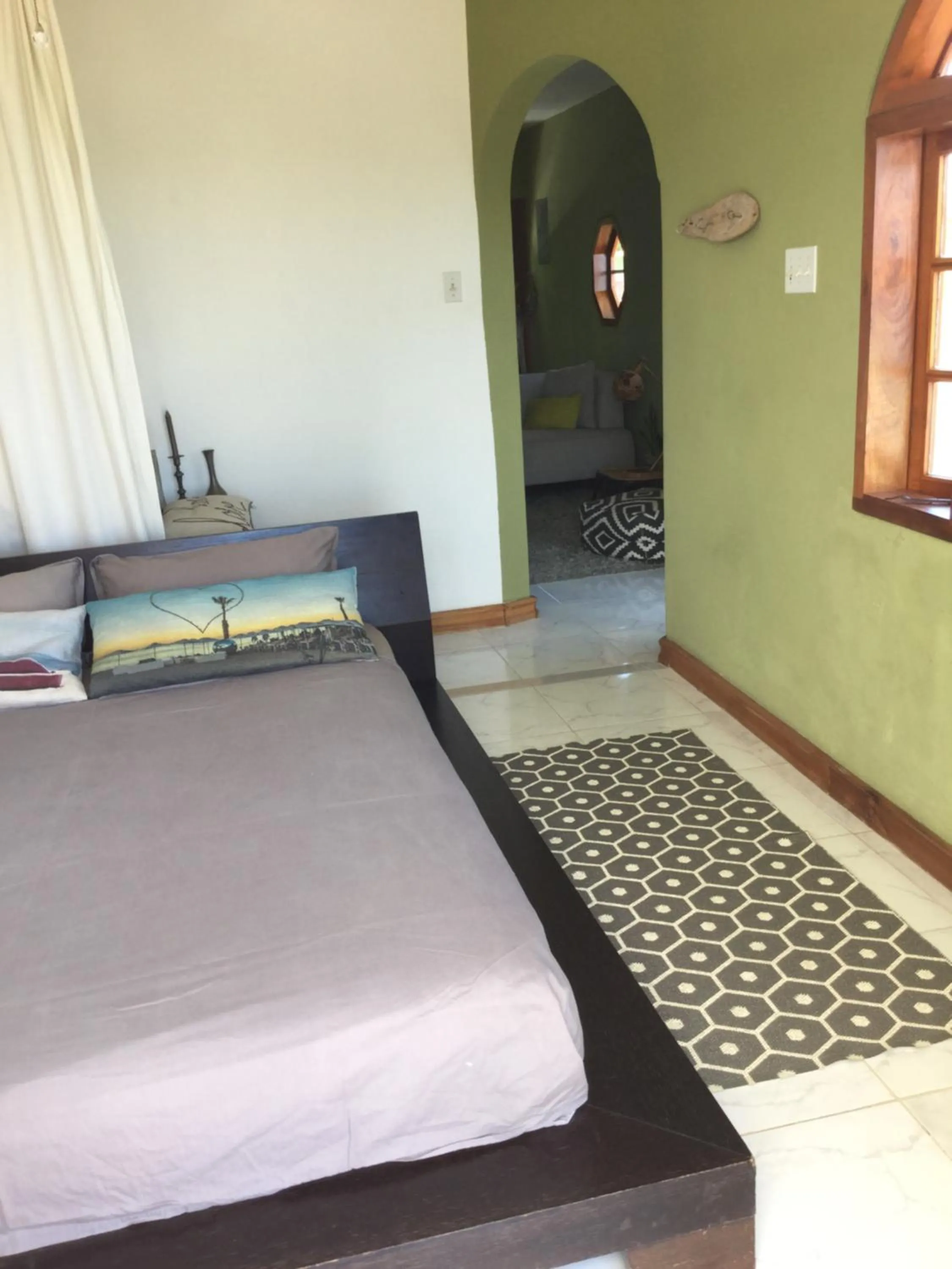 Bed in Fantastic views at Friends