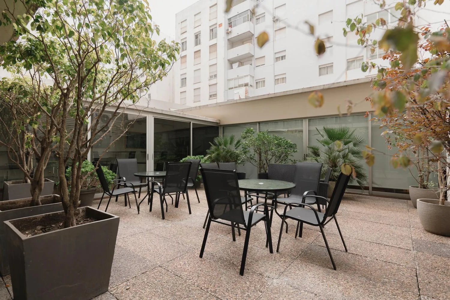 Patio in Punta Trouville Hotel