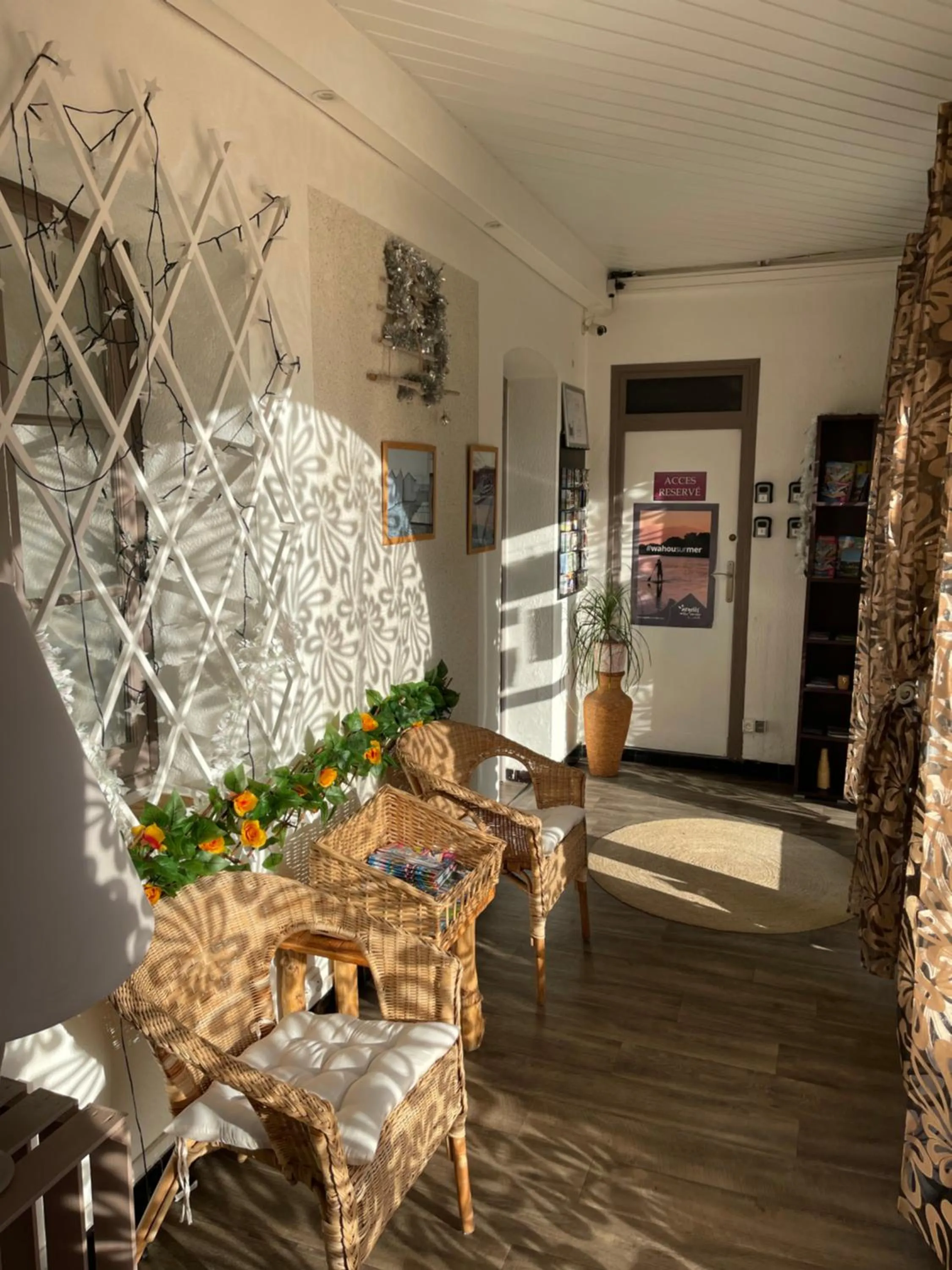 Living room in Hotel Clair Logis