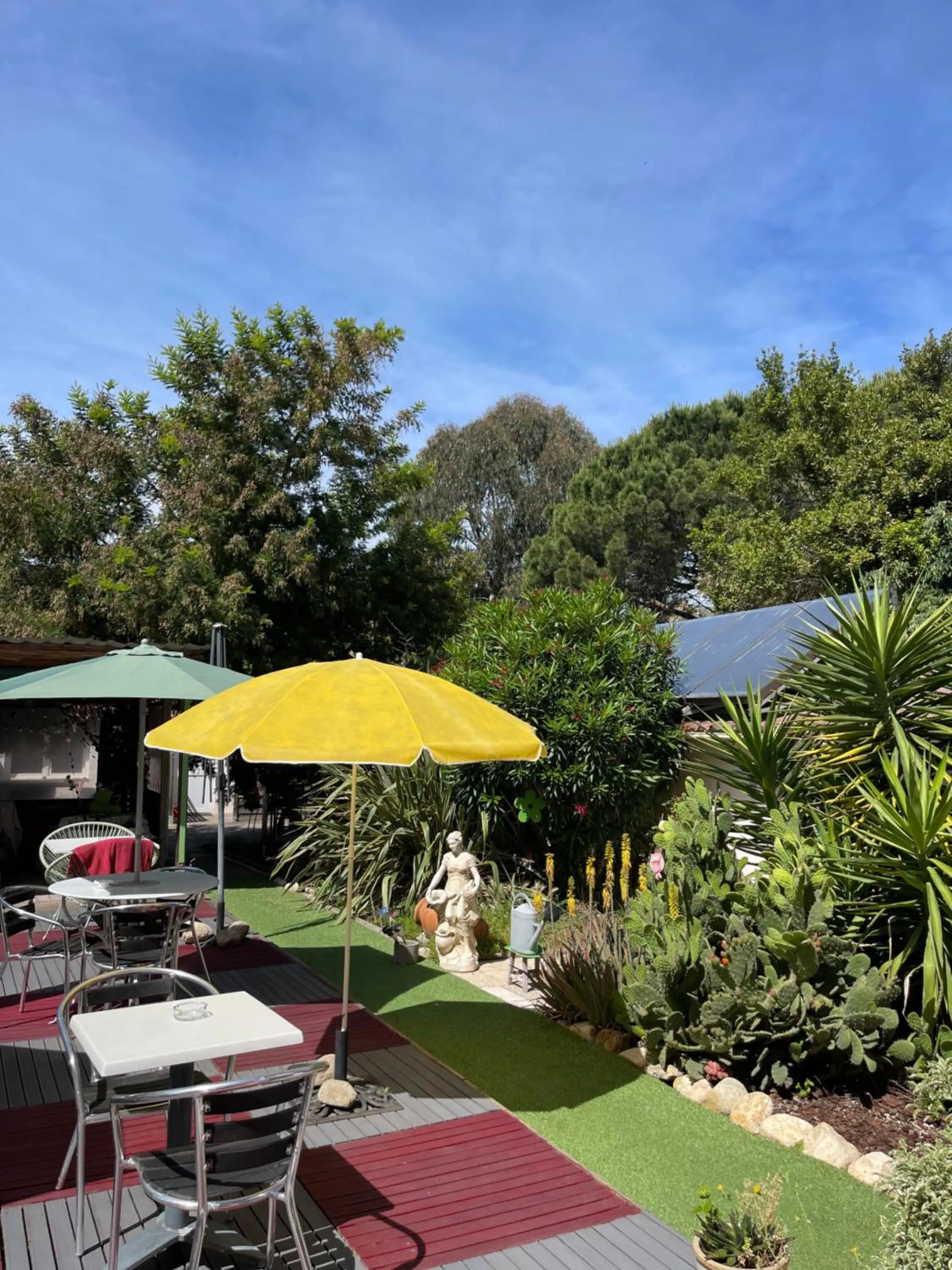 Garden in Hotel Clair Logis