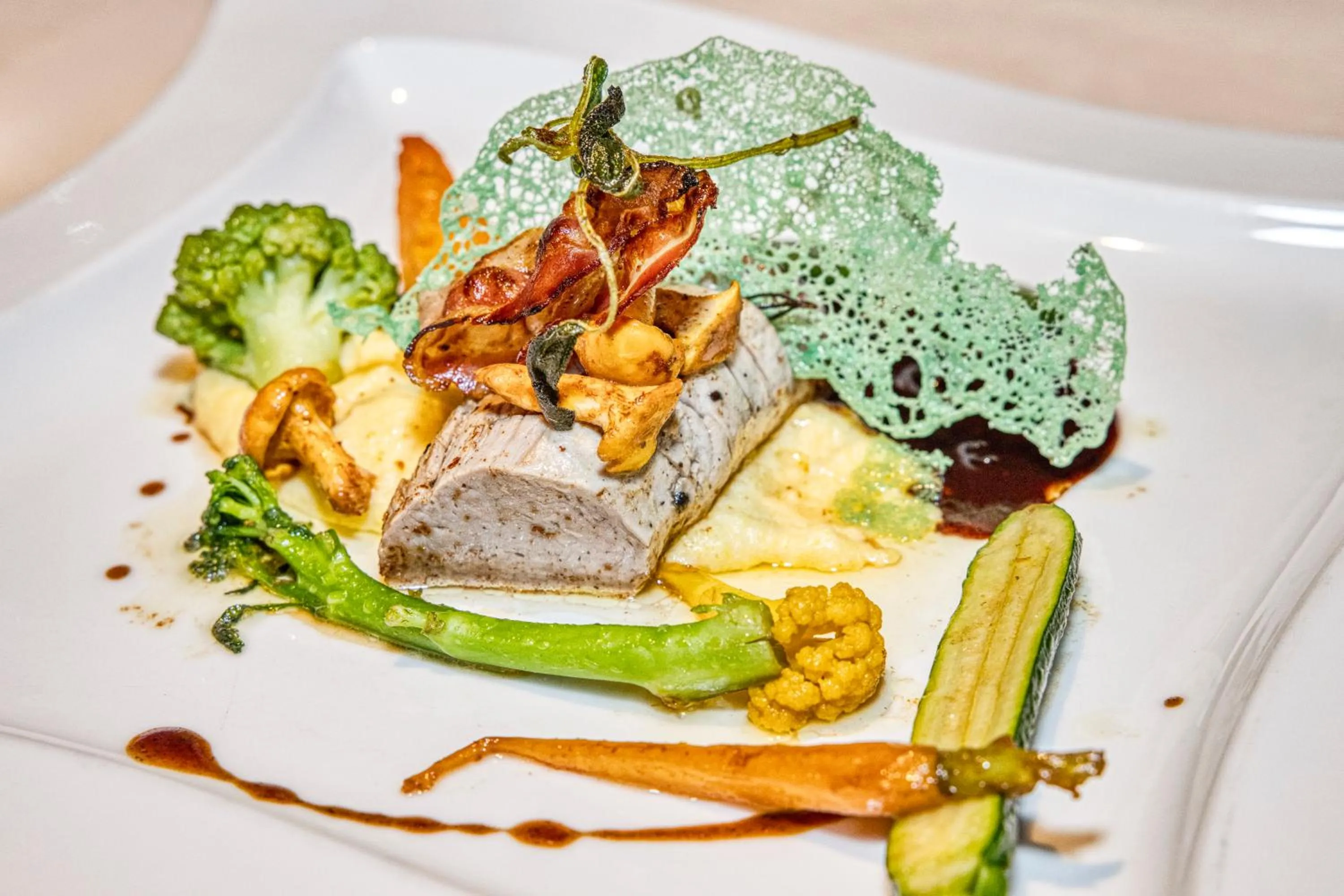 Food close-up in Hotel Alte Post