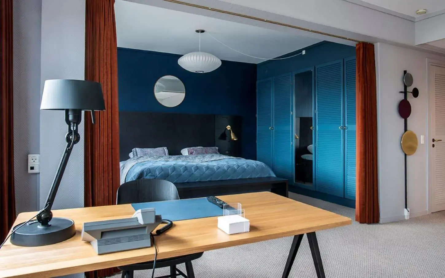 Bedroom, Bed in Hotel Jutlandia Bedroom, Bed in Hotel Jutlandia