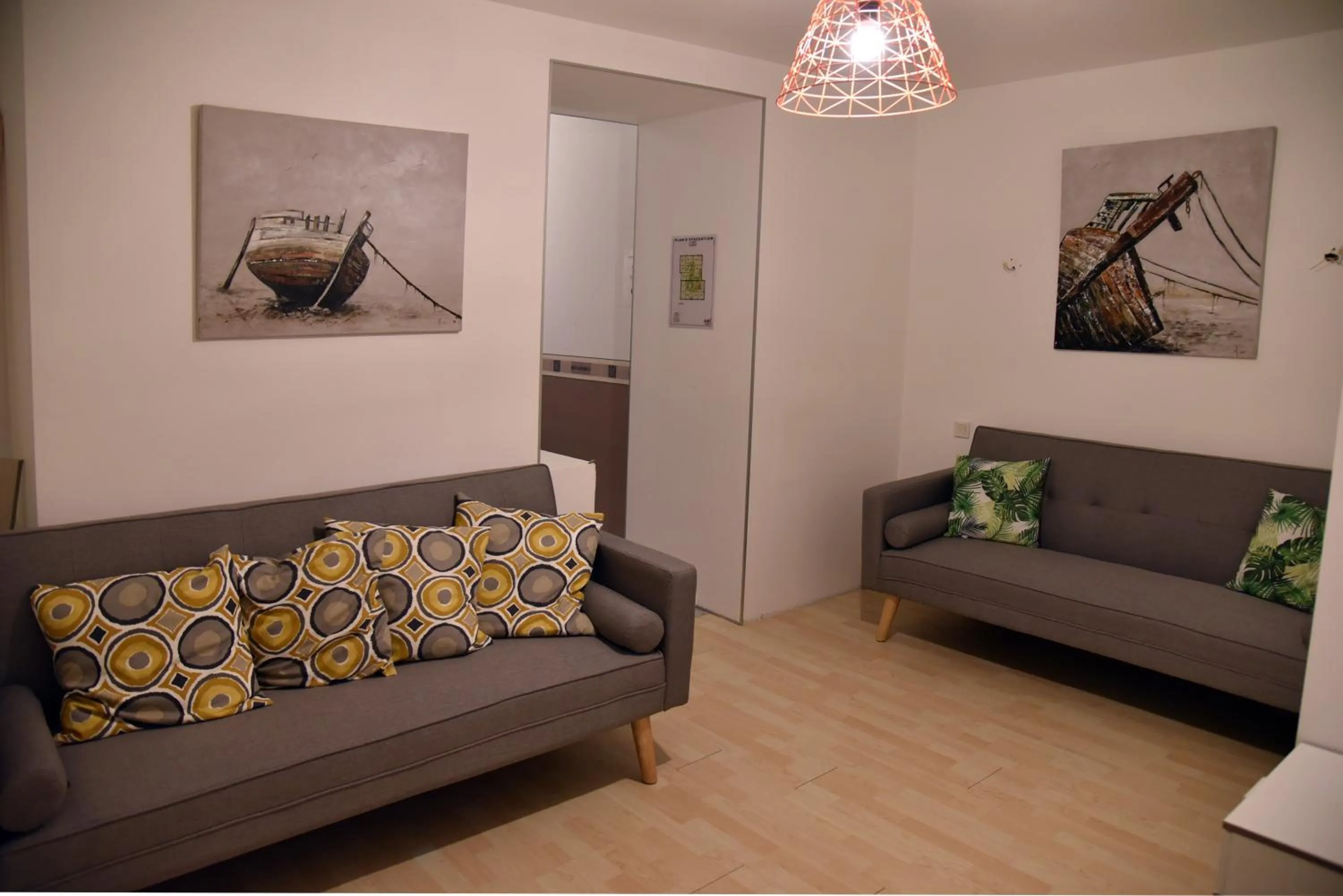 Seating area in La Marine