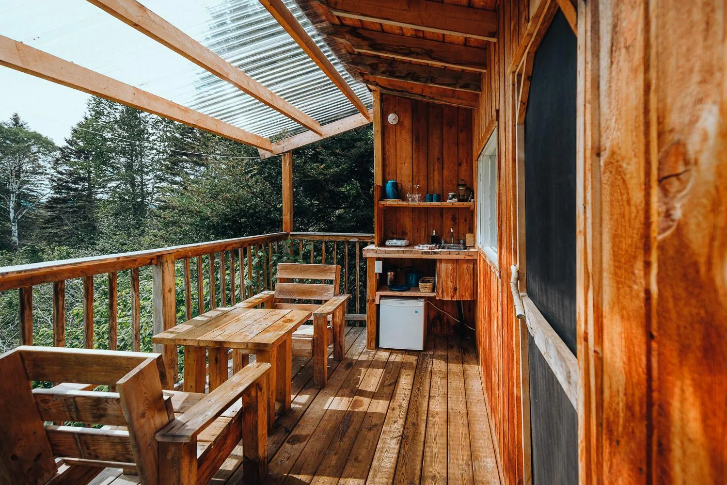 Patio in Canopée Lit