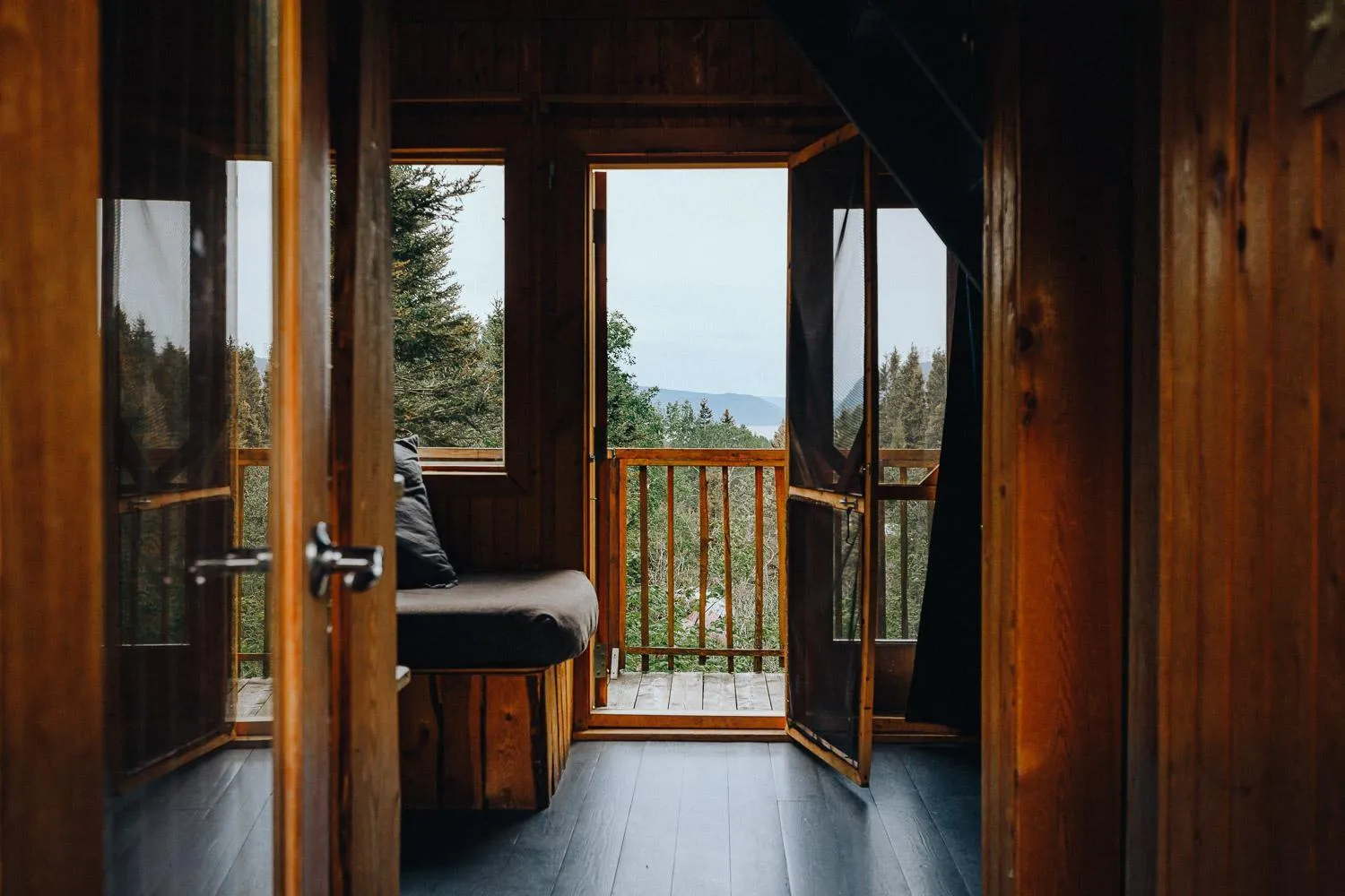 Natural landscape in Canopée Lit